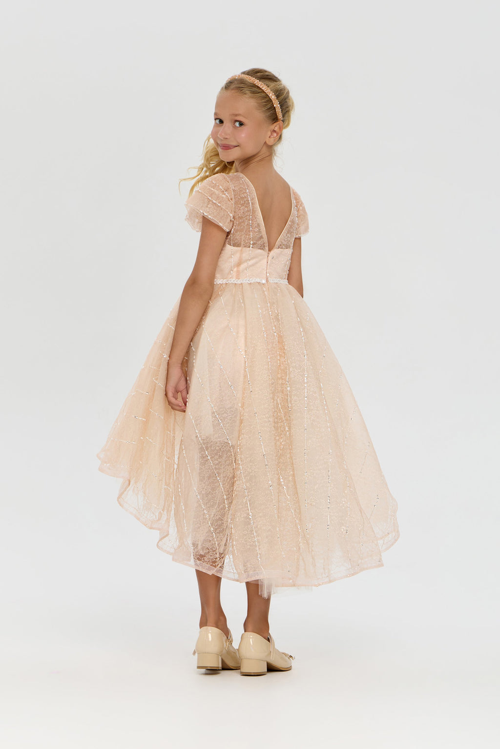 Stylish Sequins Decorated Dress