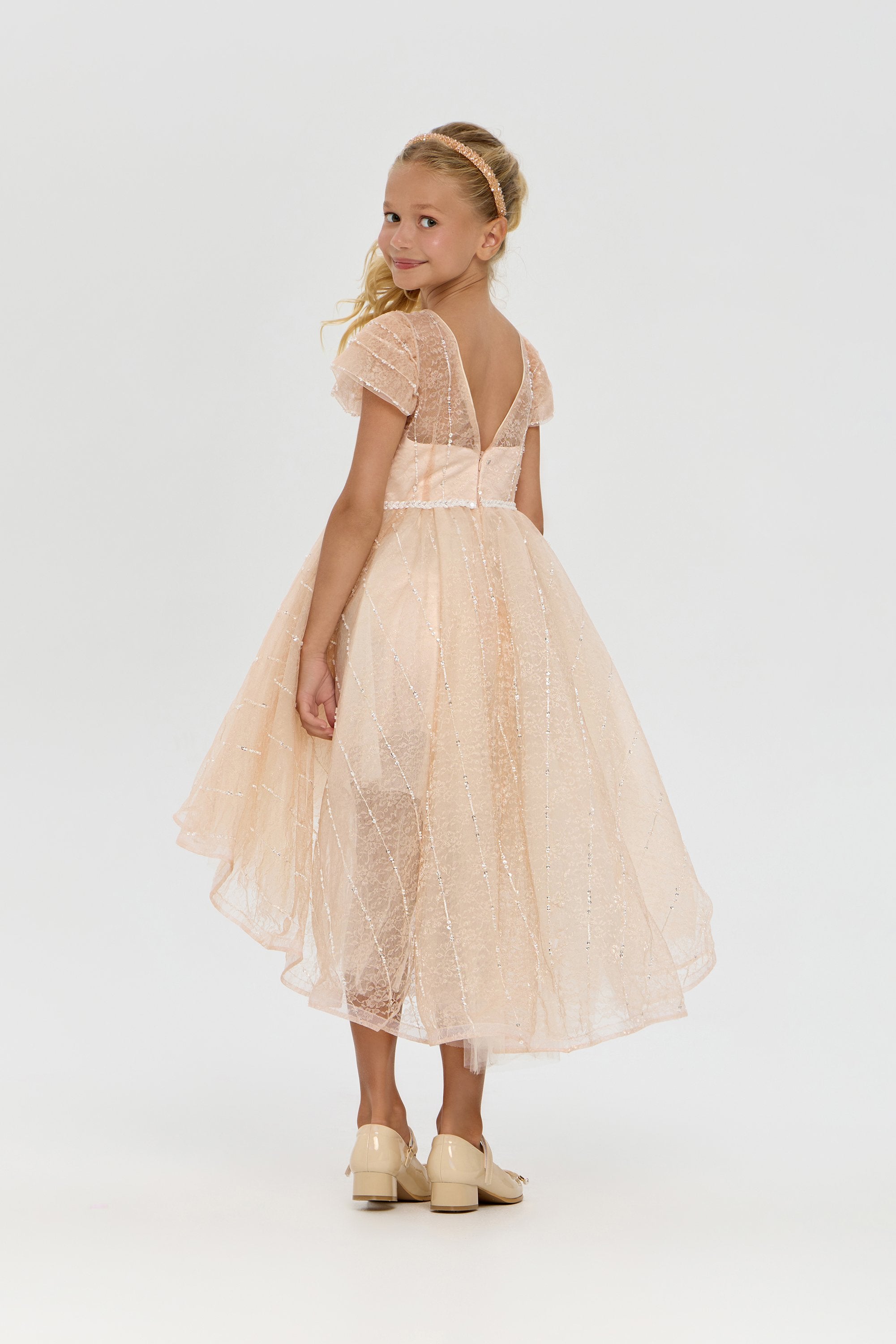 Stylish Sequins Decorated Dress