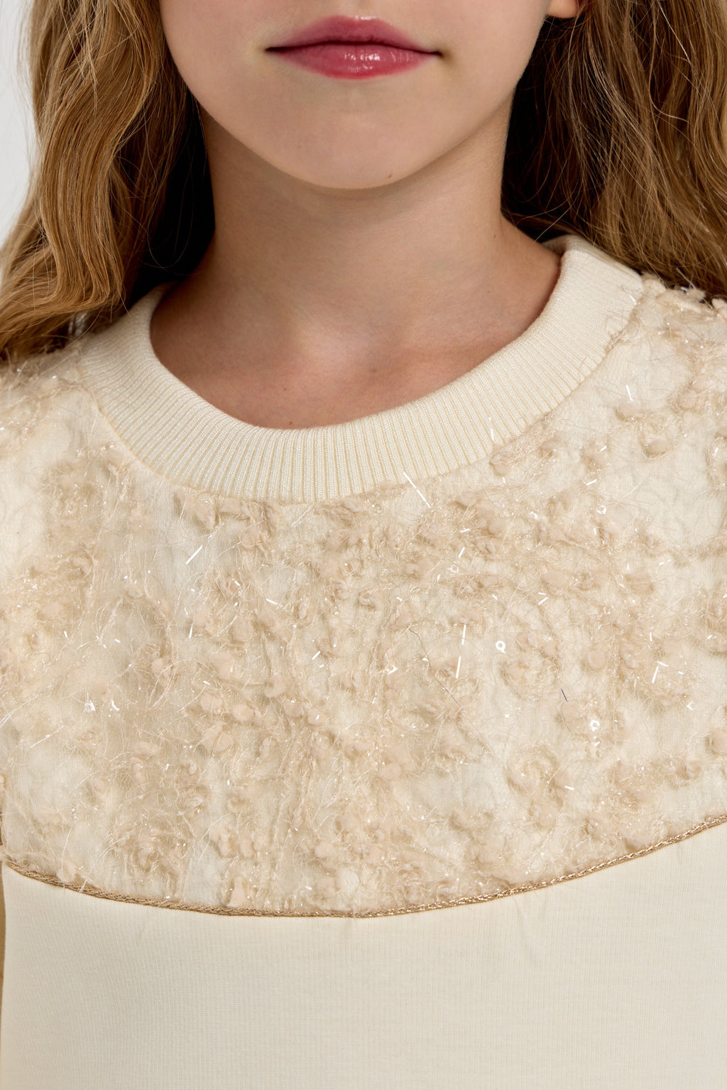 Milky Decorated Sweater