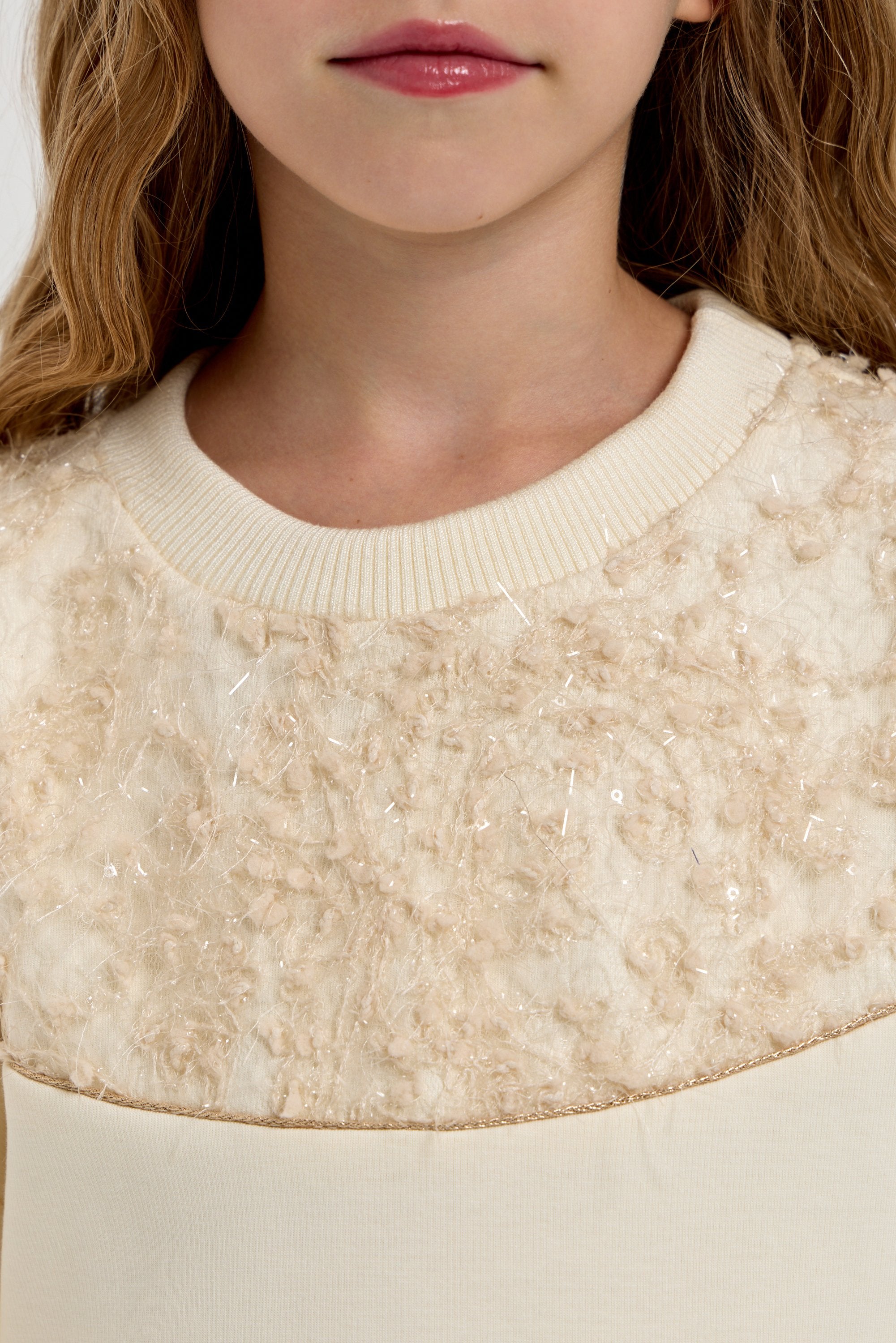 Milky Decorated Sweater