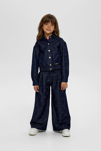 Bomber Jacket, CH branded denim