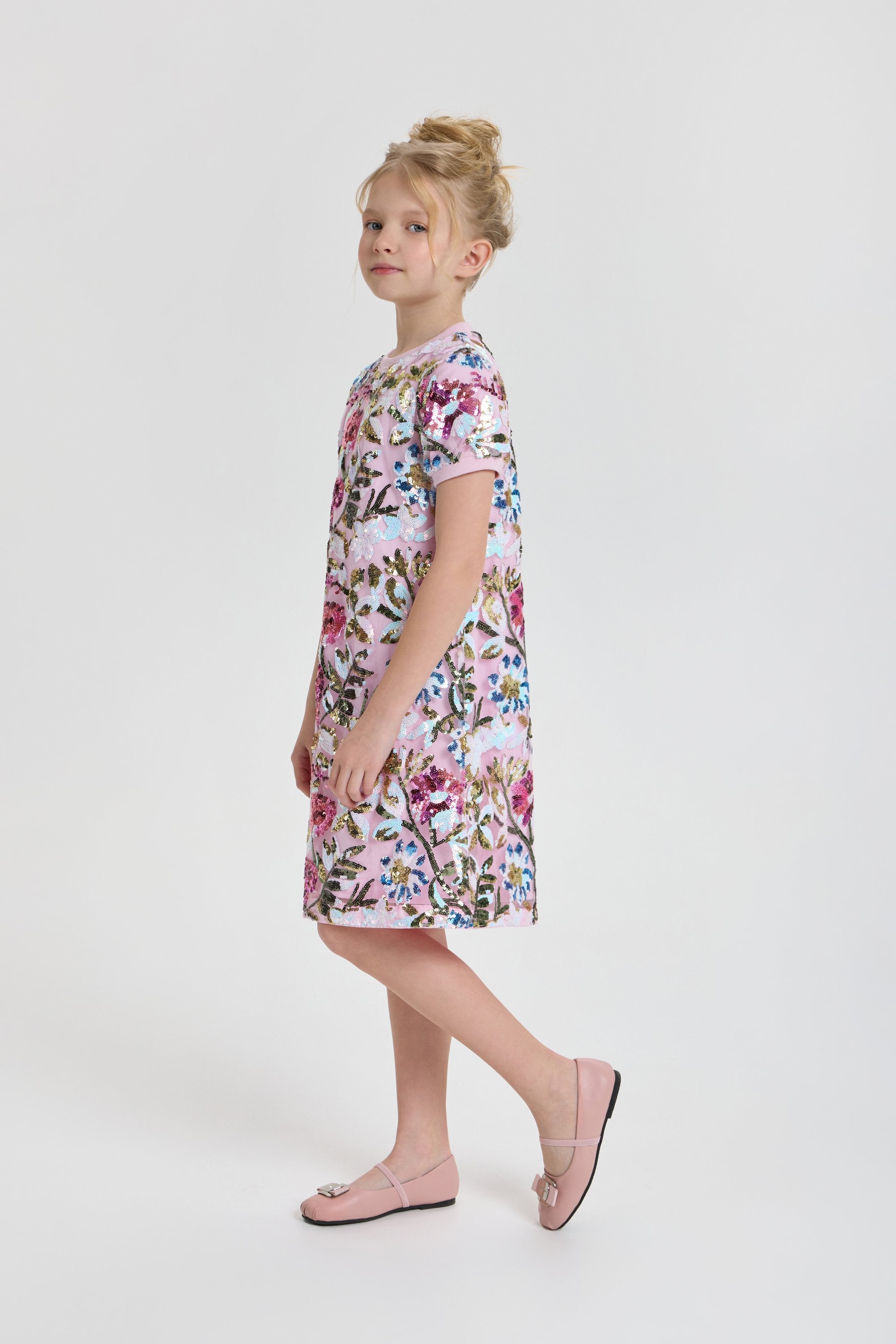 Floral Sequence Dress