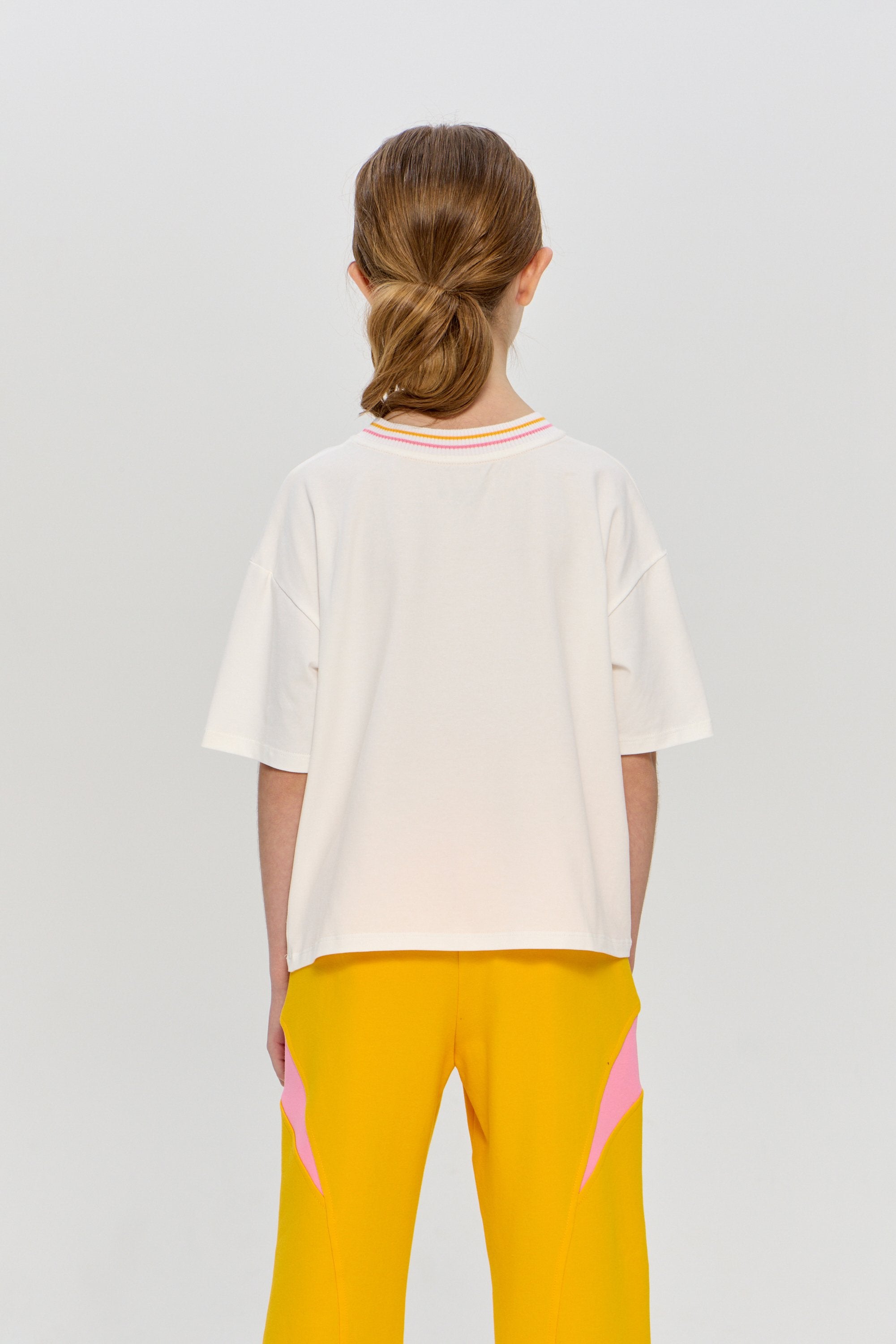 Sports Set White with Embroidery