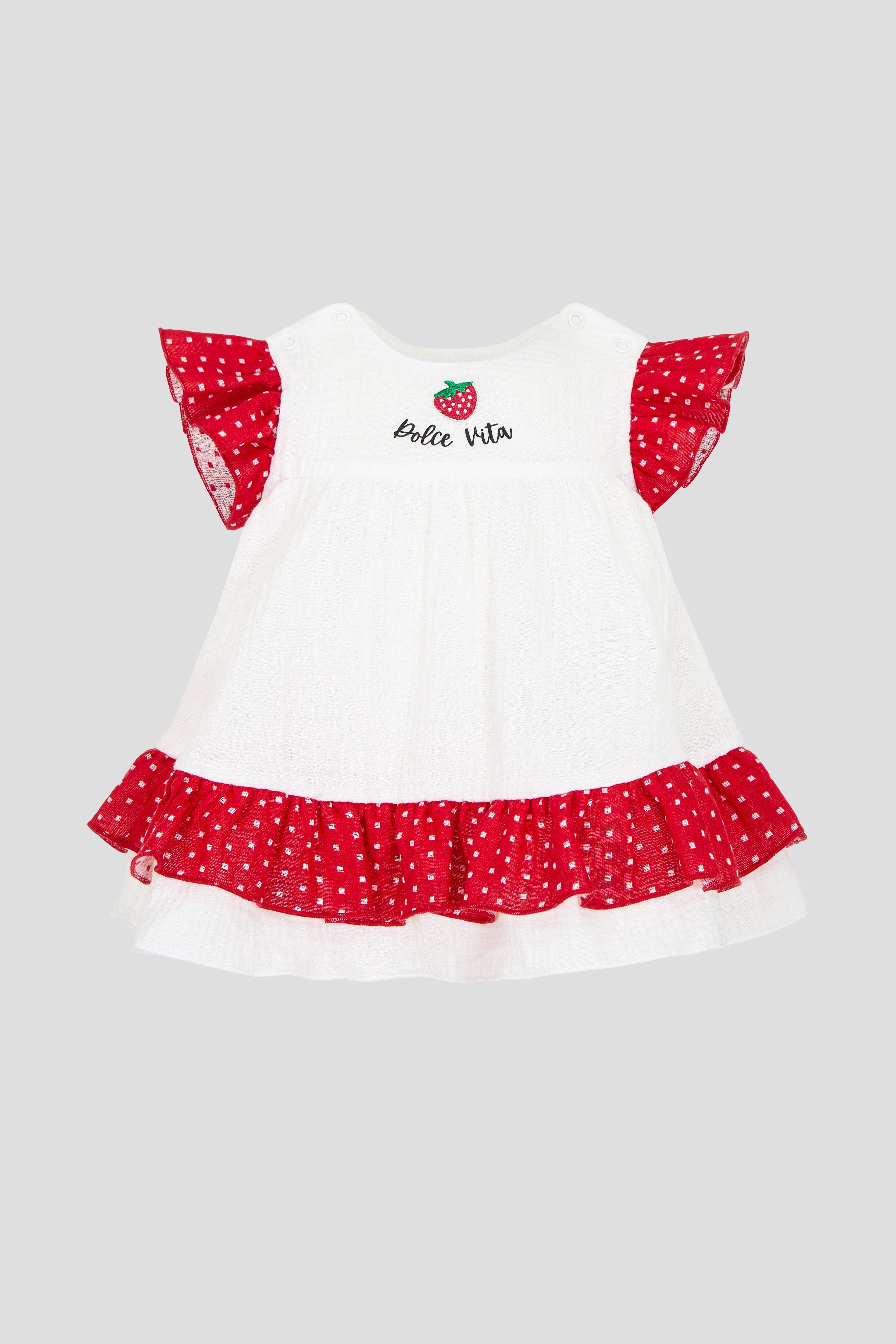 Charming Muslin Smart Set( Dress and Shorts)