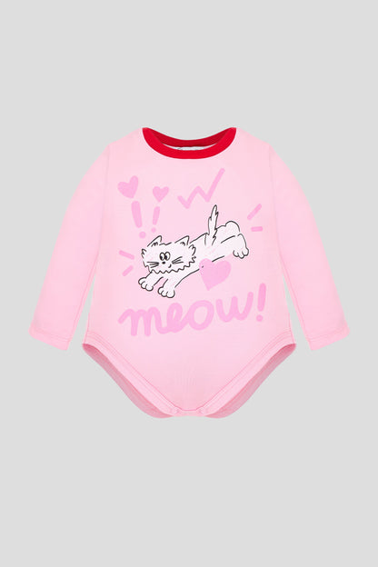 Printed Catty Bodysuit
