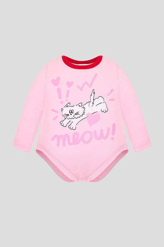 Printed Catty Bodysuit