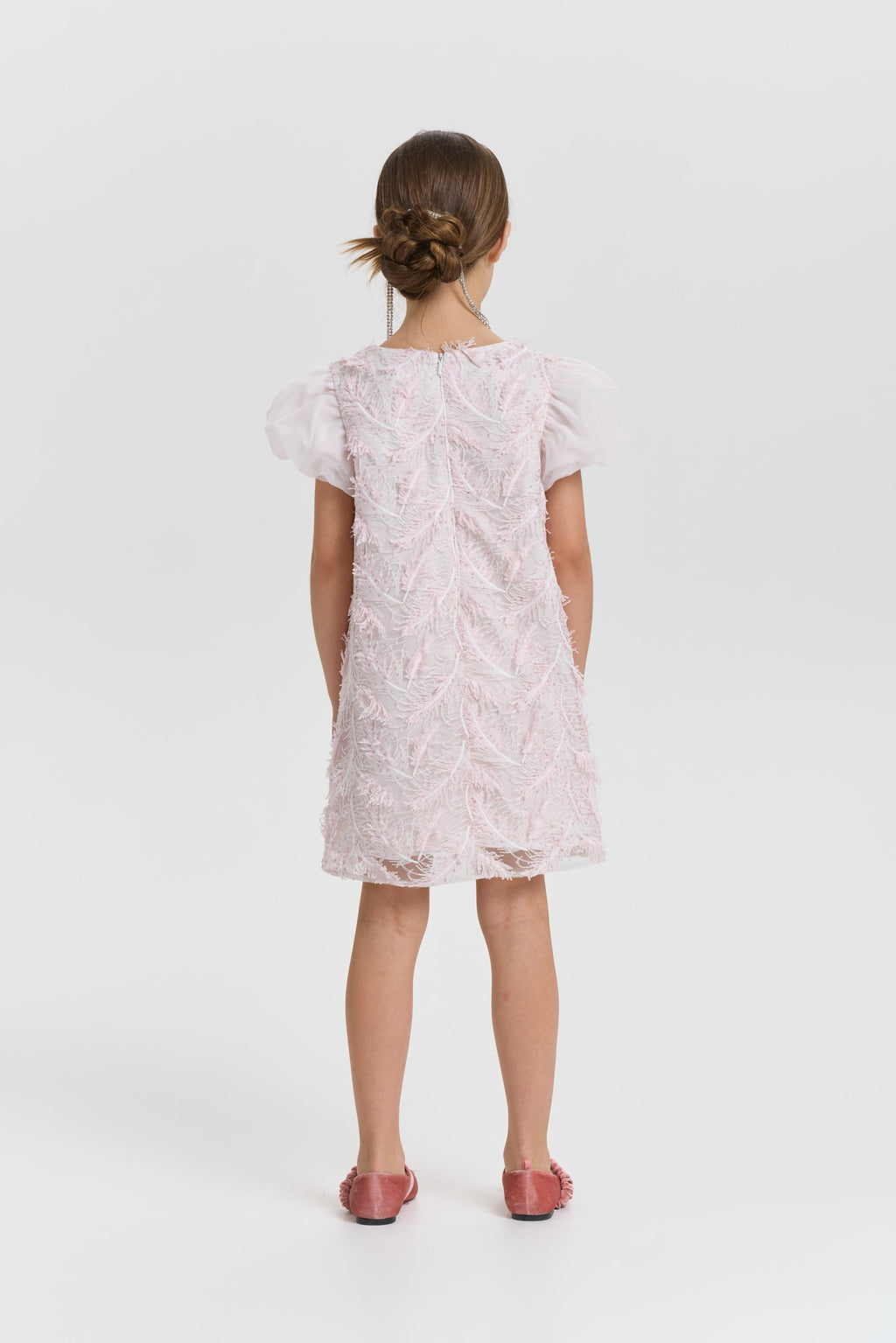 Feather Decorated Dress