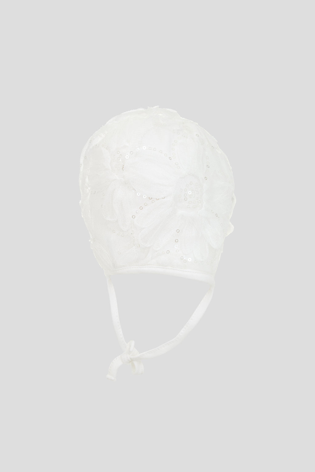 Cotton Newborn Set with Lace Trim