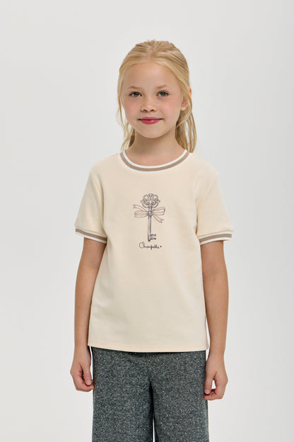 Elegant T-Shirt With stylish print