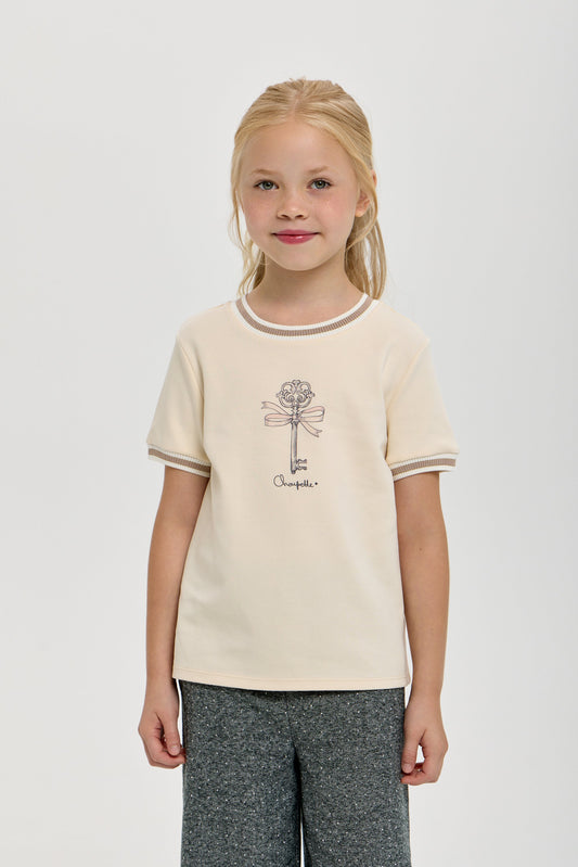 Elegant T-Shirt With stylish print