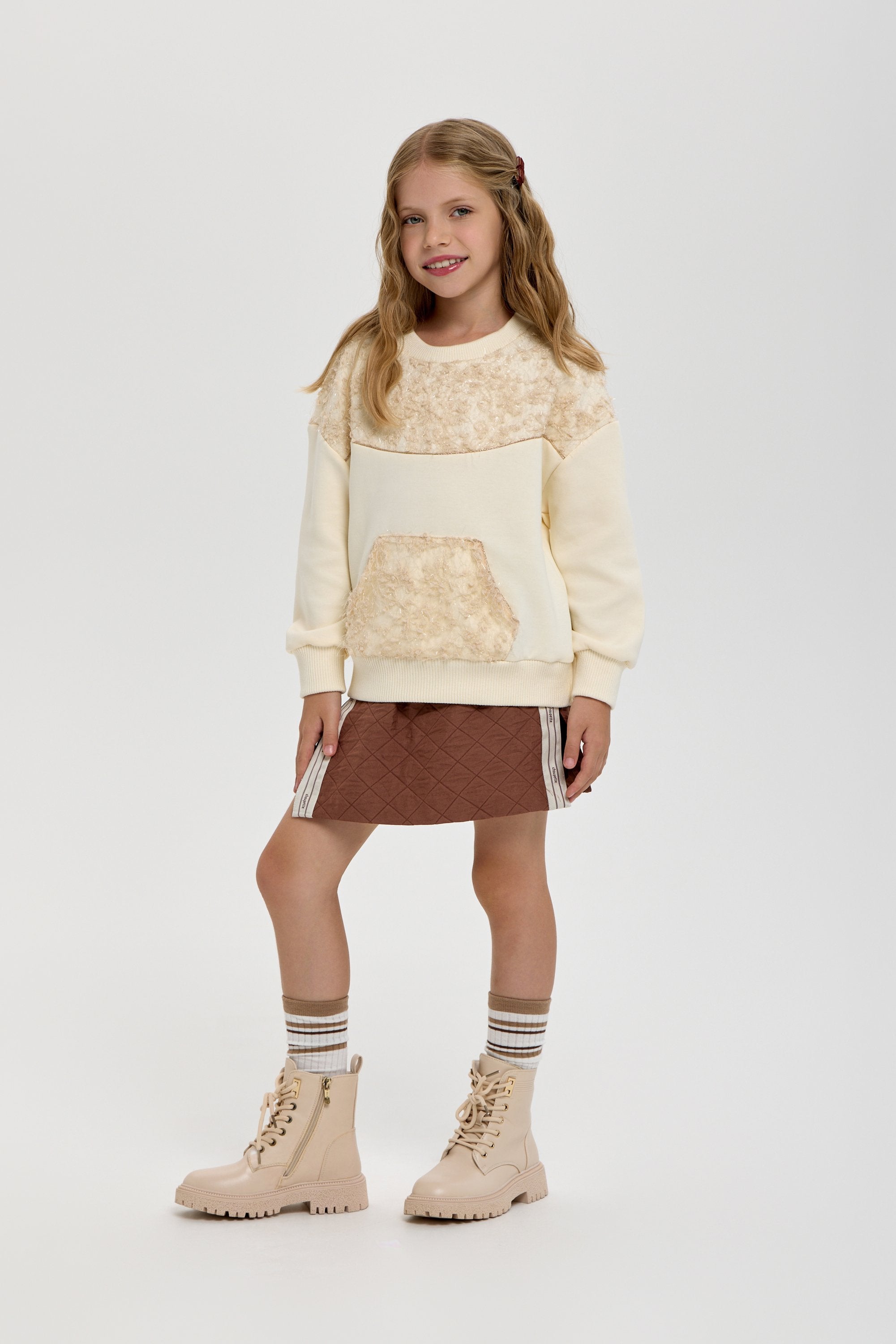 Milky Decorated Sweater