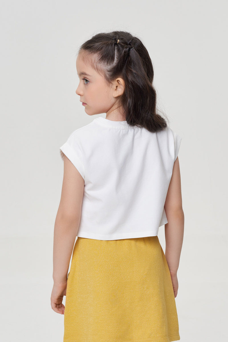 Printed Crop Top