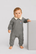 Collar Warm Overall for baby boy
