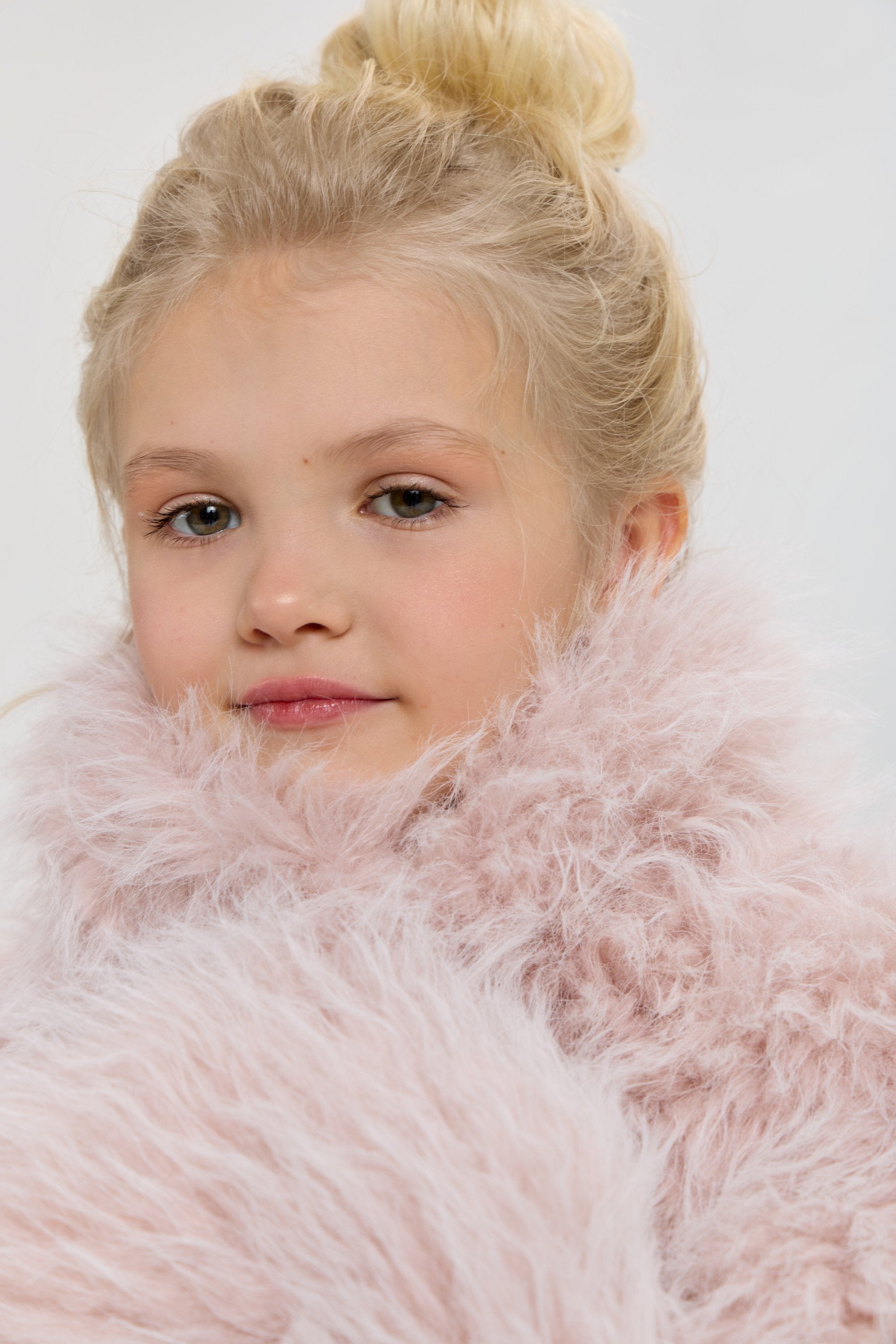 Pink Faux fur Jacket