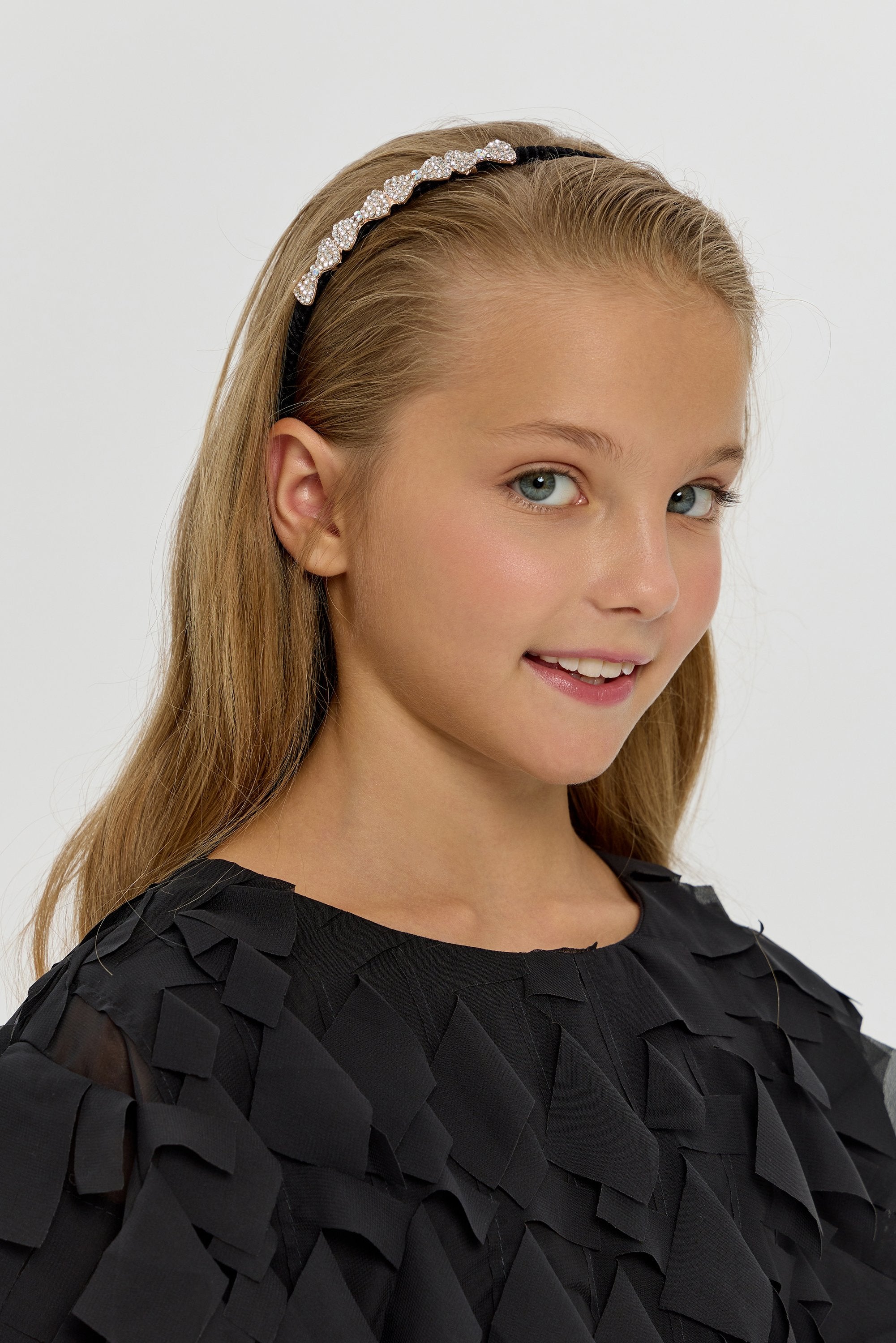 Rhinestones Bows Decorated Headband