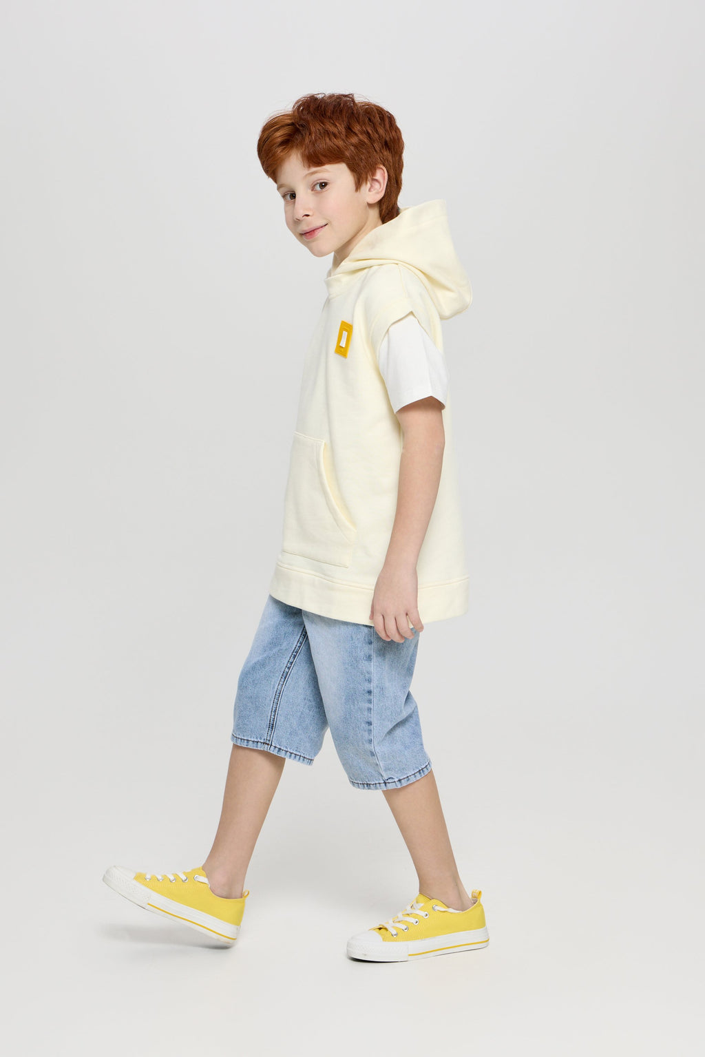 Short Sleeves Hoodie