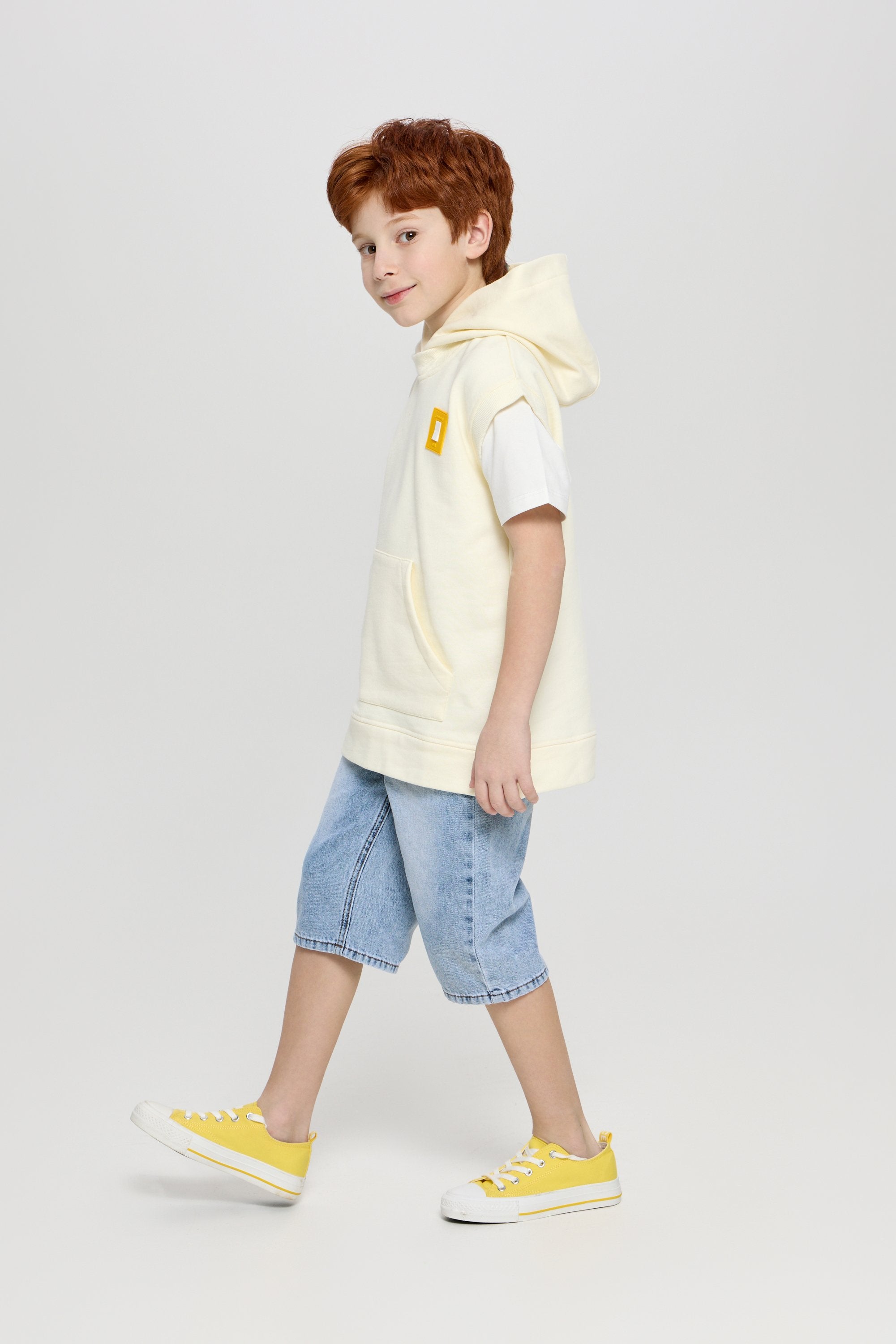 Short Sleeves Hoodie