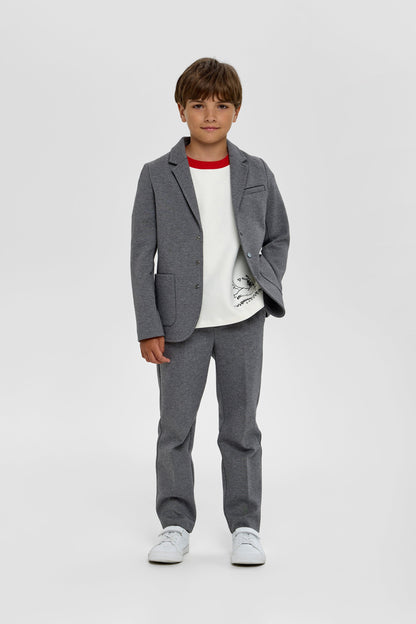 Blazer + pants with Teddy