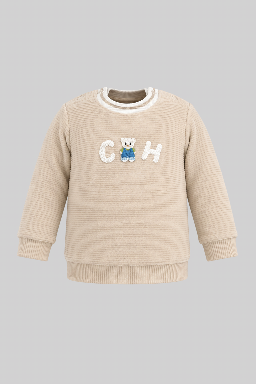 Smart Velvet Set (Sweatshirt and pants) for baby boy