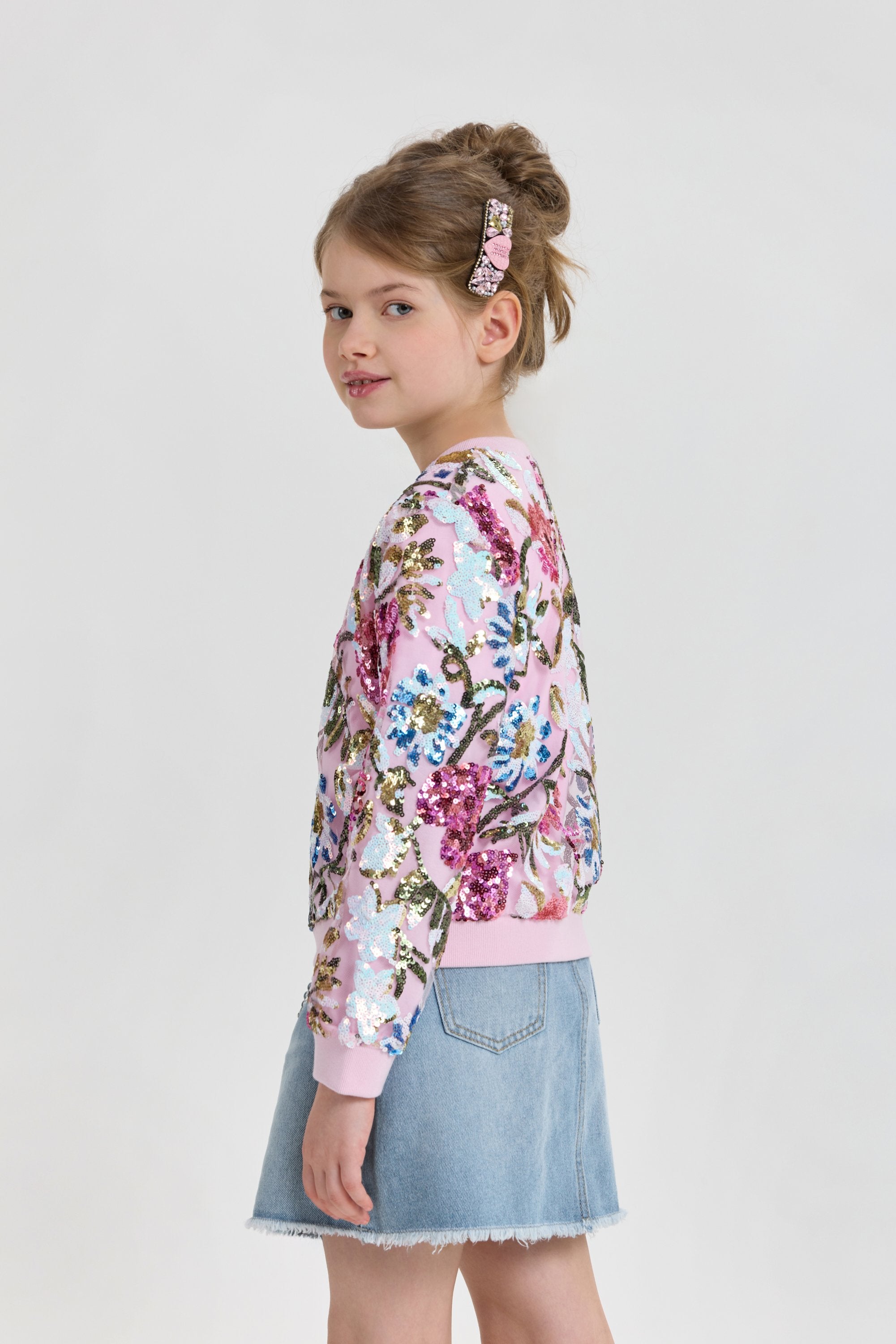 Exquisite Sequins Bomber