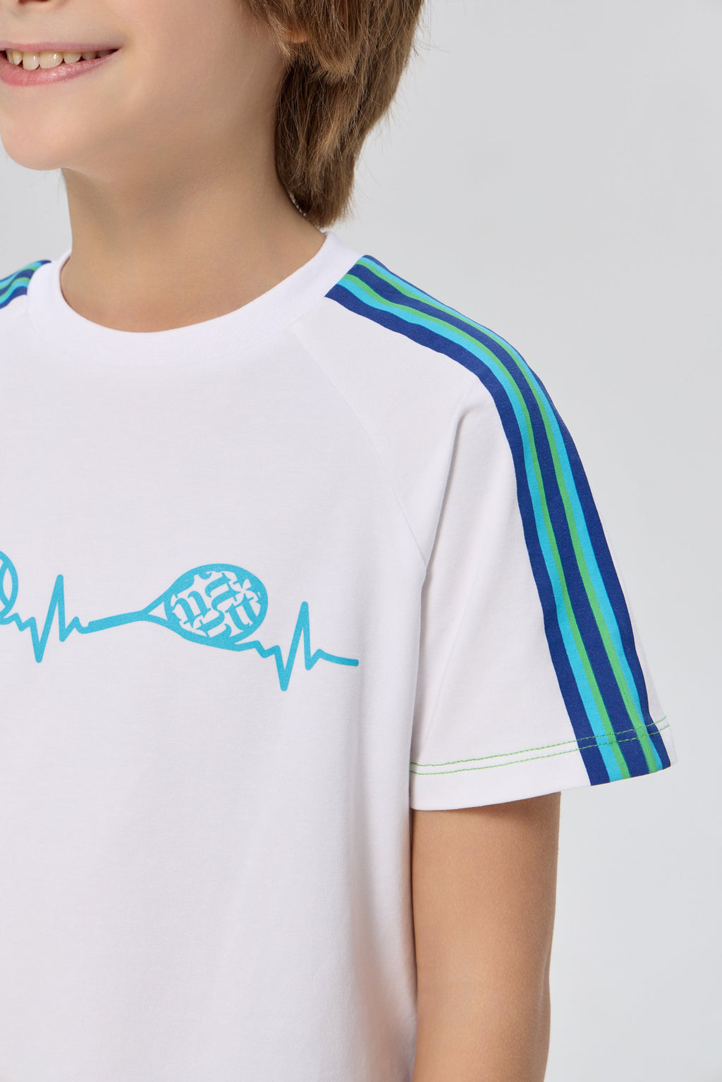 White Sports T-shirt