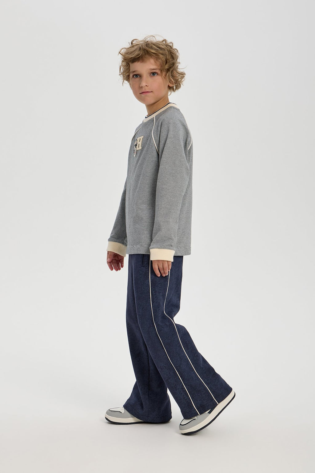 CH Doggy Stripe Jumper for boys