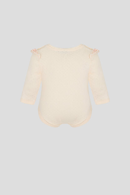 Set 3 pieces (Bodysuit, footed pants ,hat)