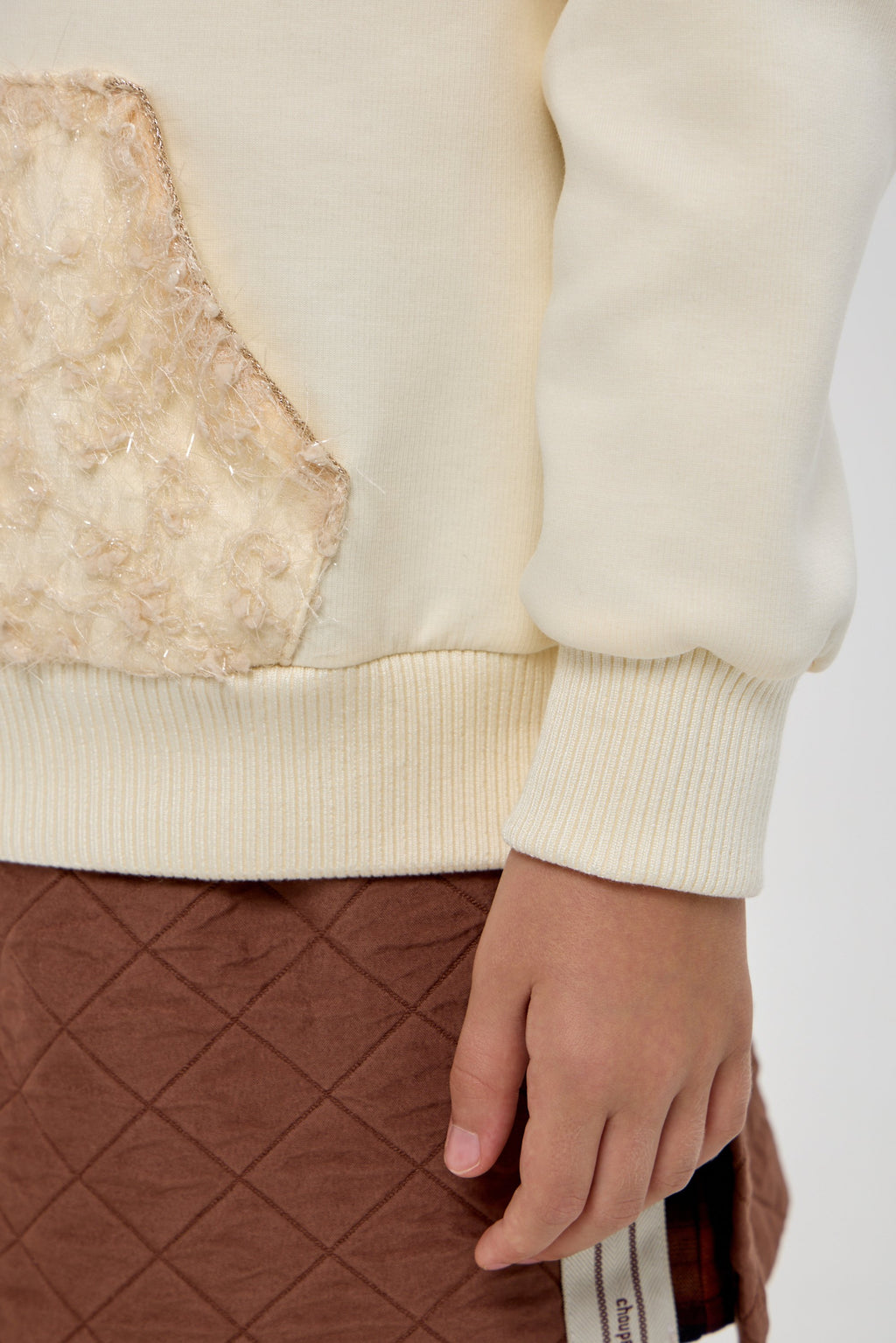 Milky Decorated Sweater