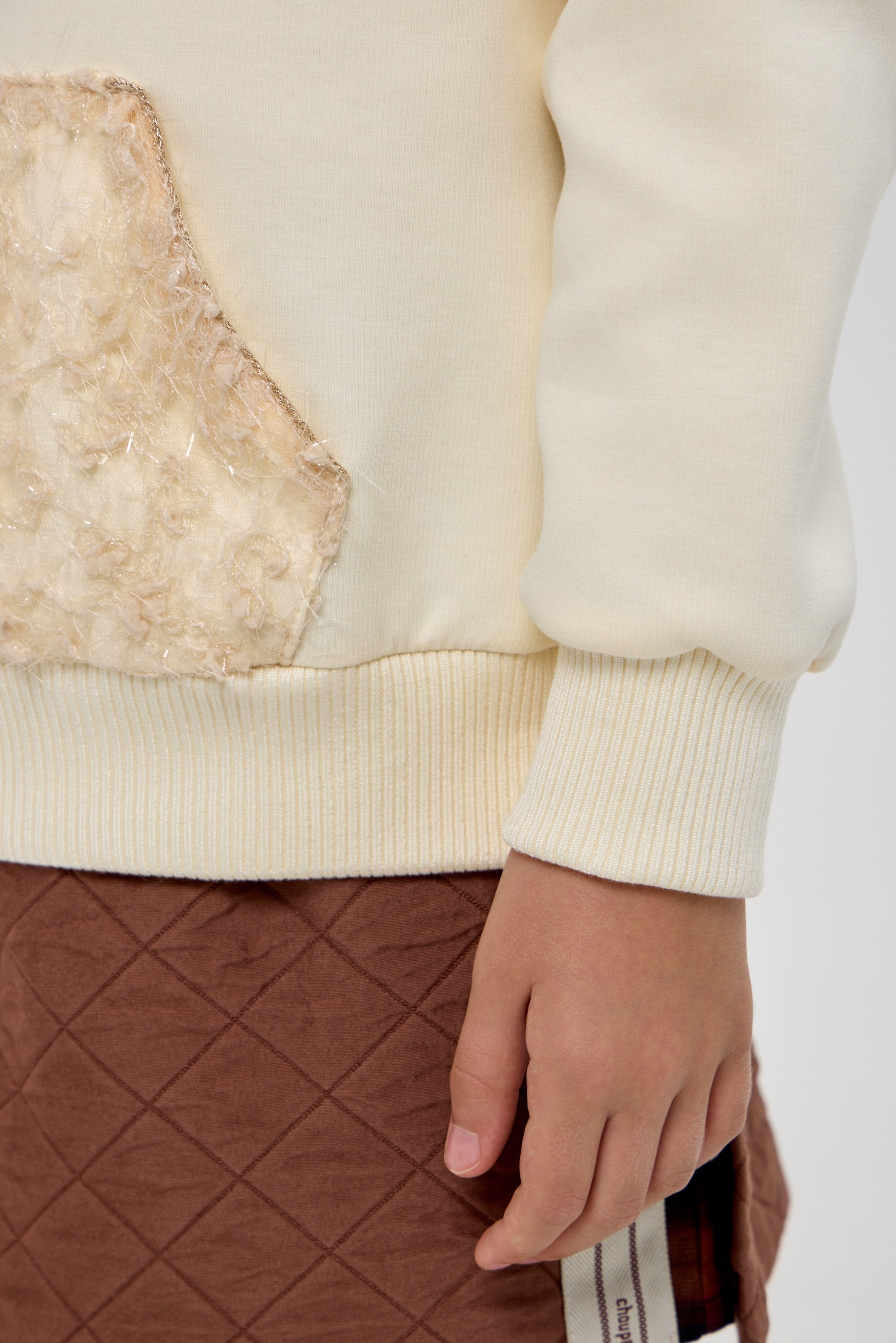 Milky Decorated Sweater