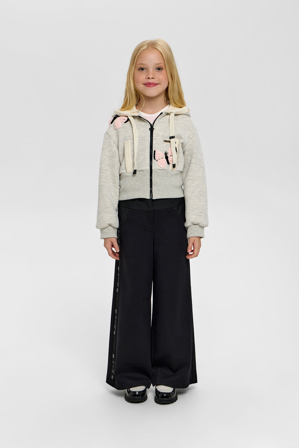 Decorated Jacket with Hood