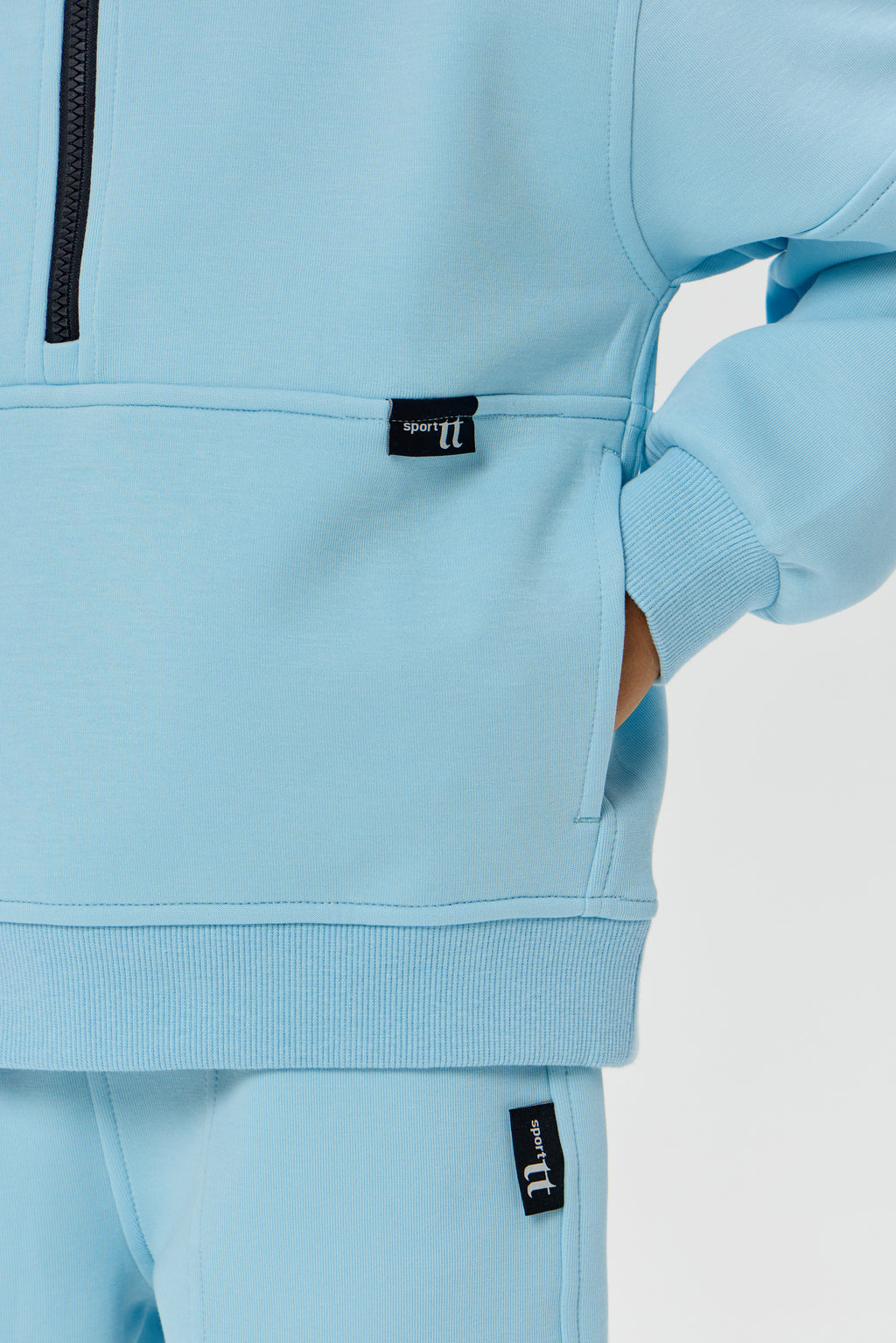Sky blue Tracksuit (hoodie and pants) for kids