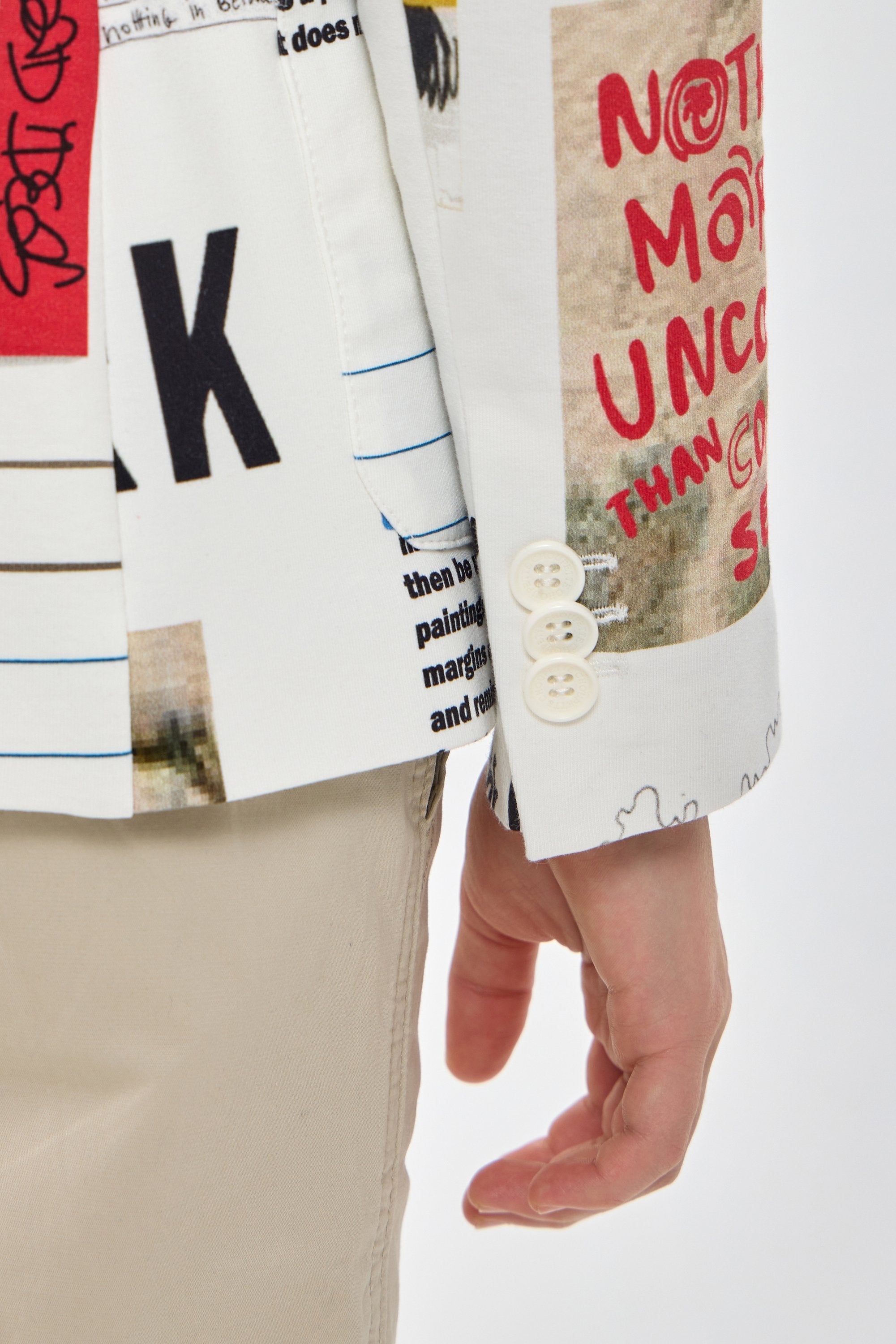 Smart Printed Blazer