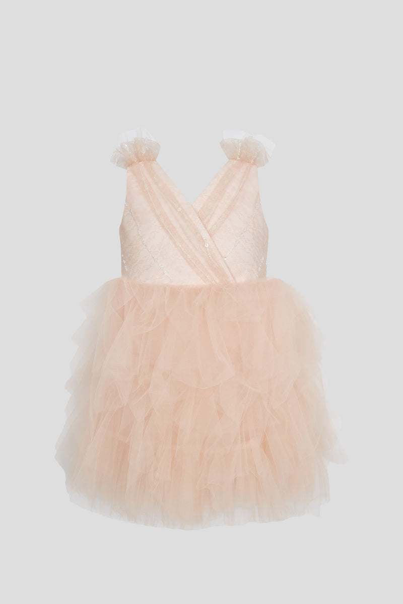 Multi-tiered Skirt Dress