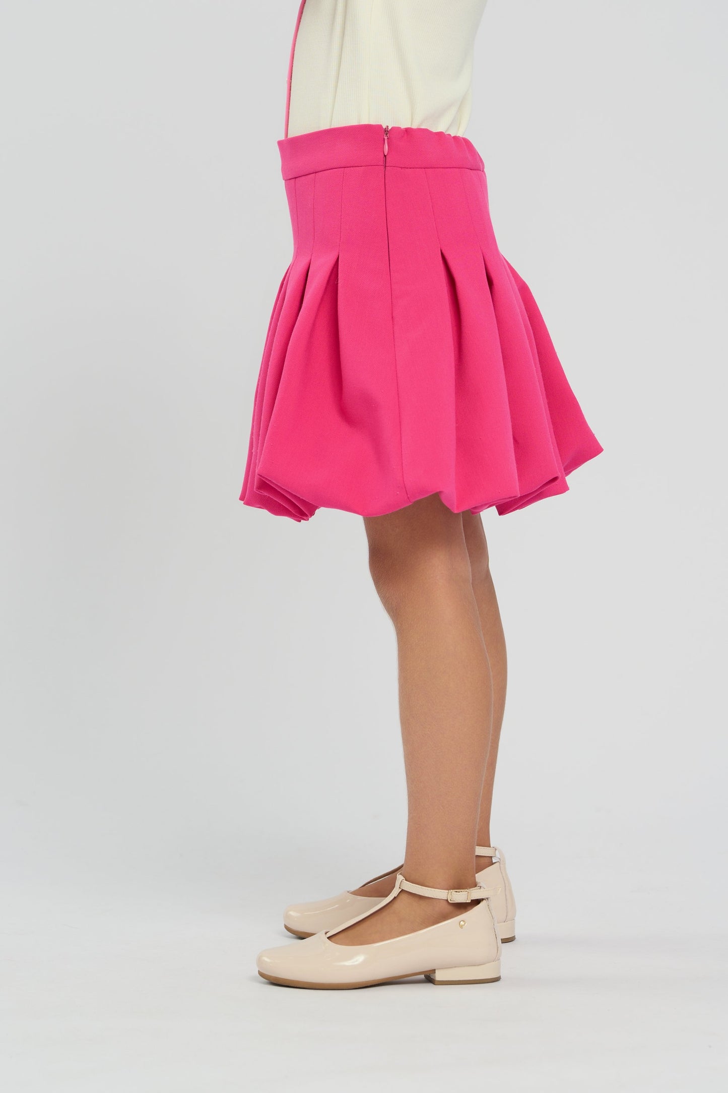 Pink Ruffle Skirt