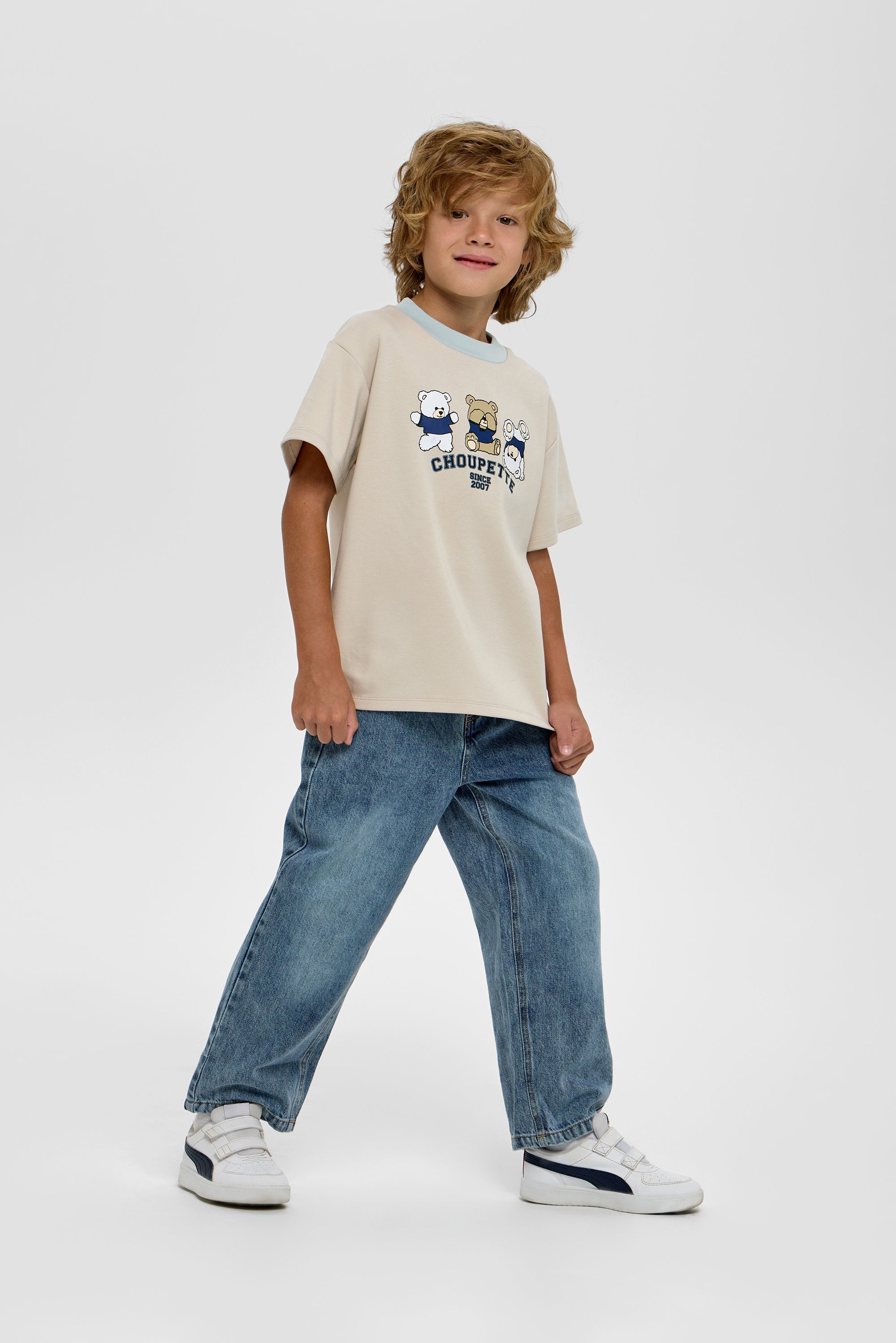 Printed Teddy T-Shirt