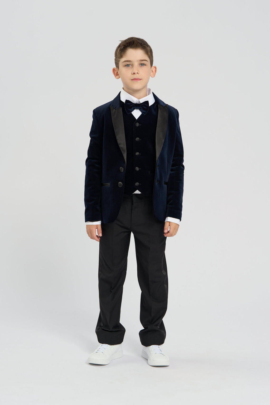 Elegant Velvet Tuxedo Blazer