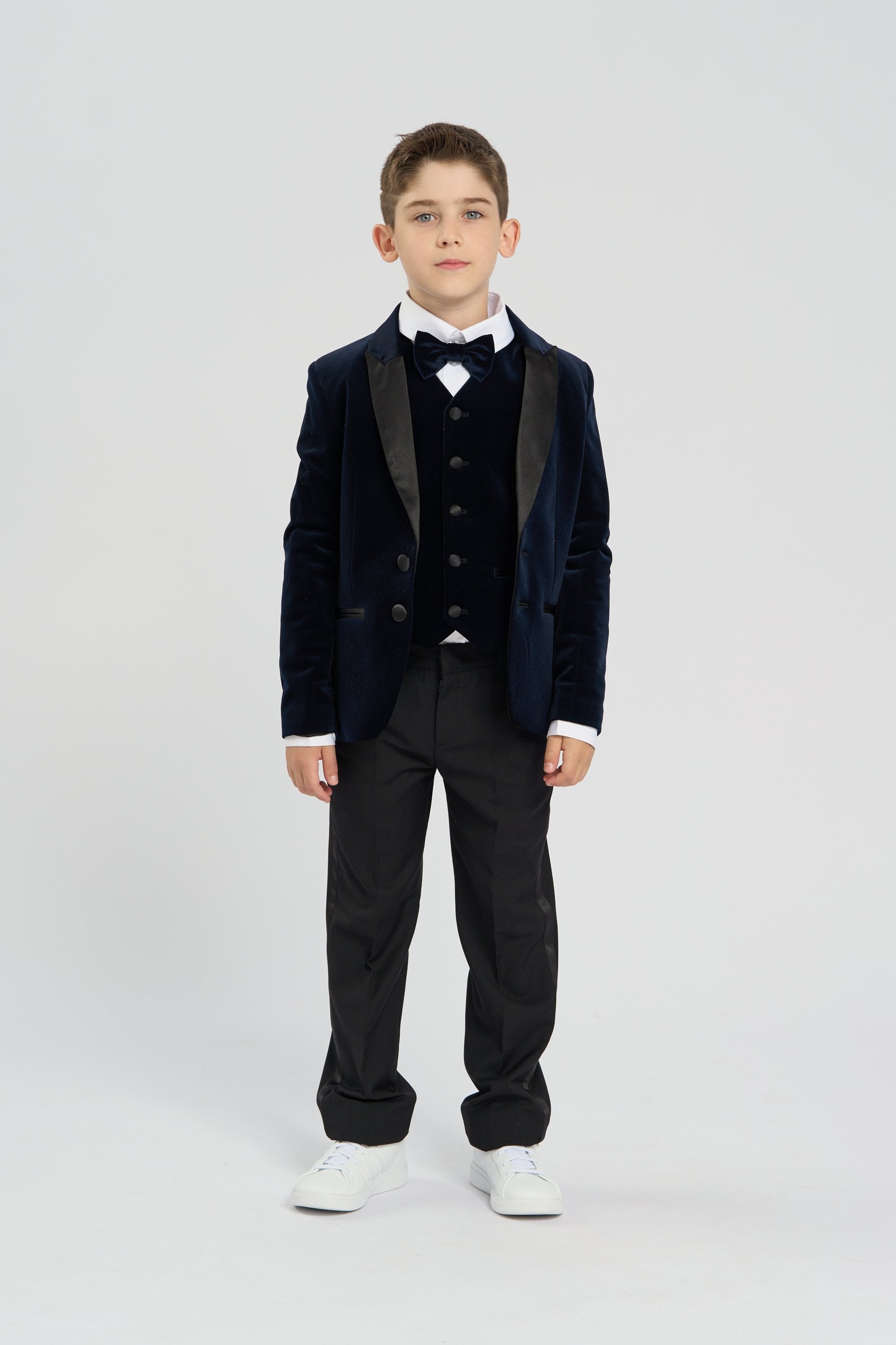 Elegant Velvet Tuxedo Blazer