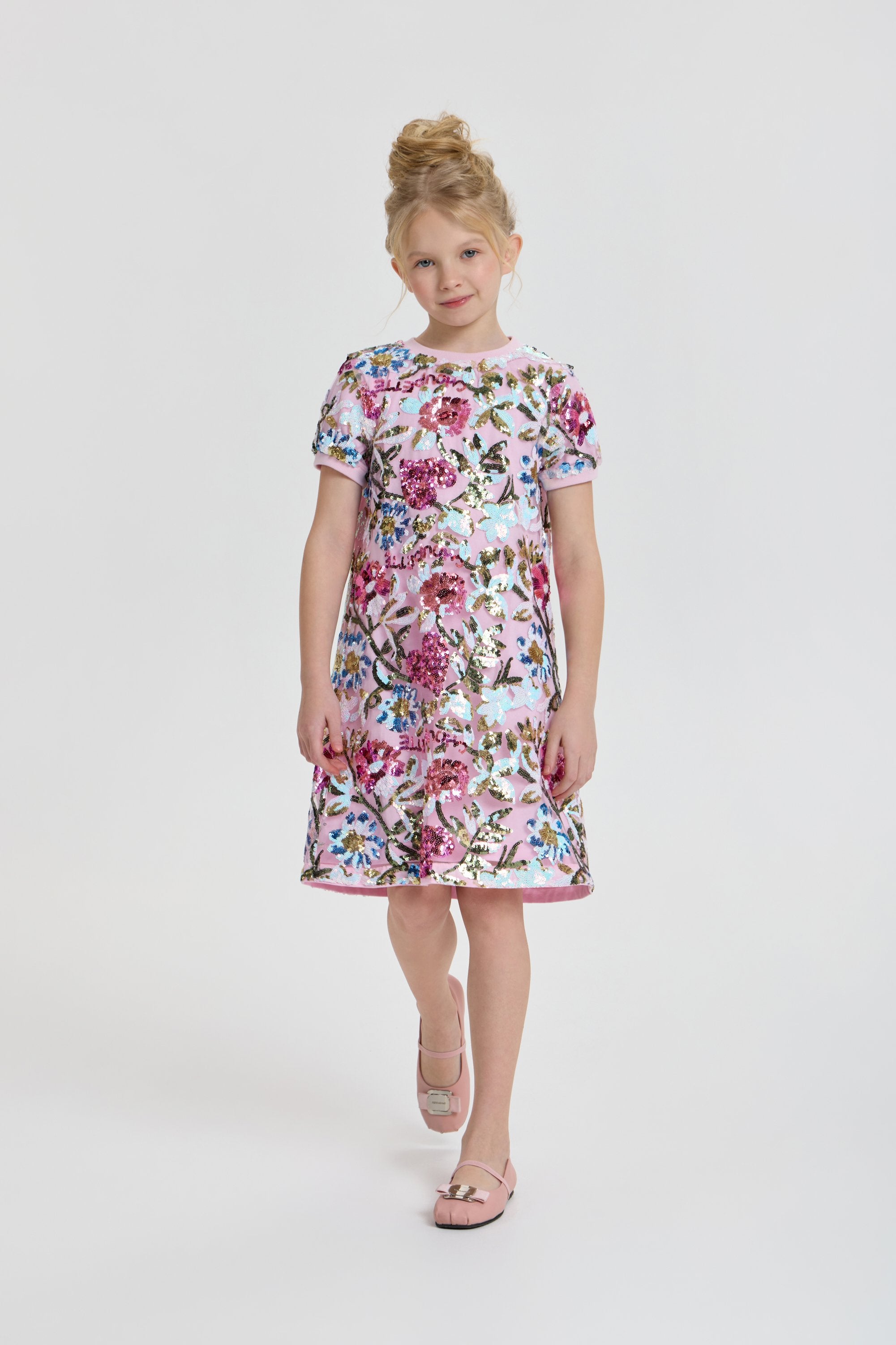 Floral Sequence Dress