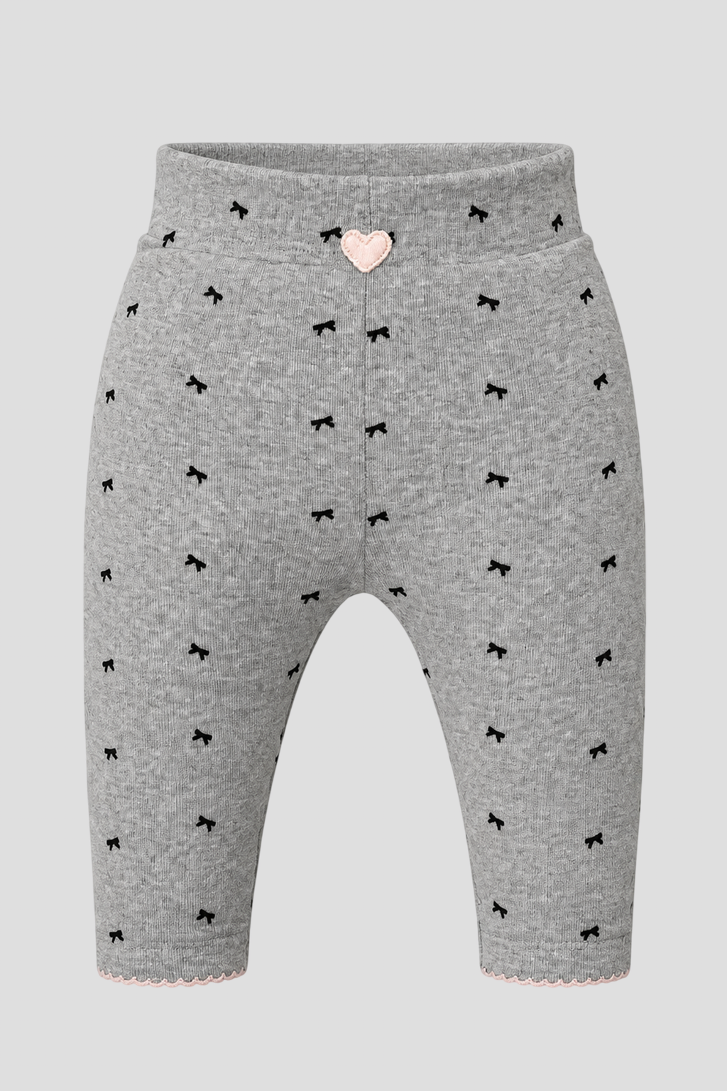 Cotton Bow Leggings for baby girl