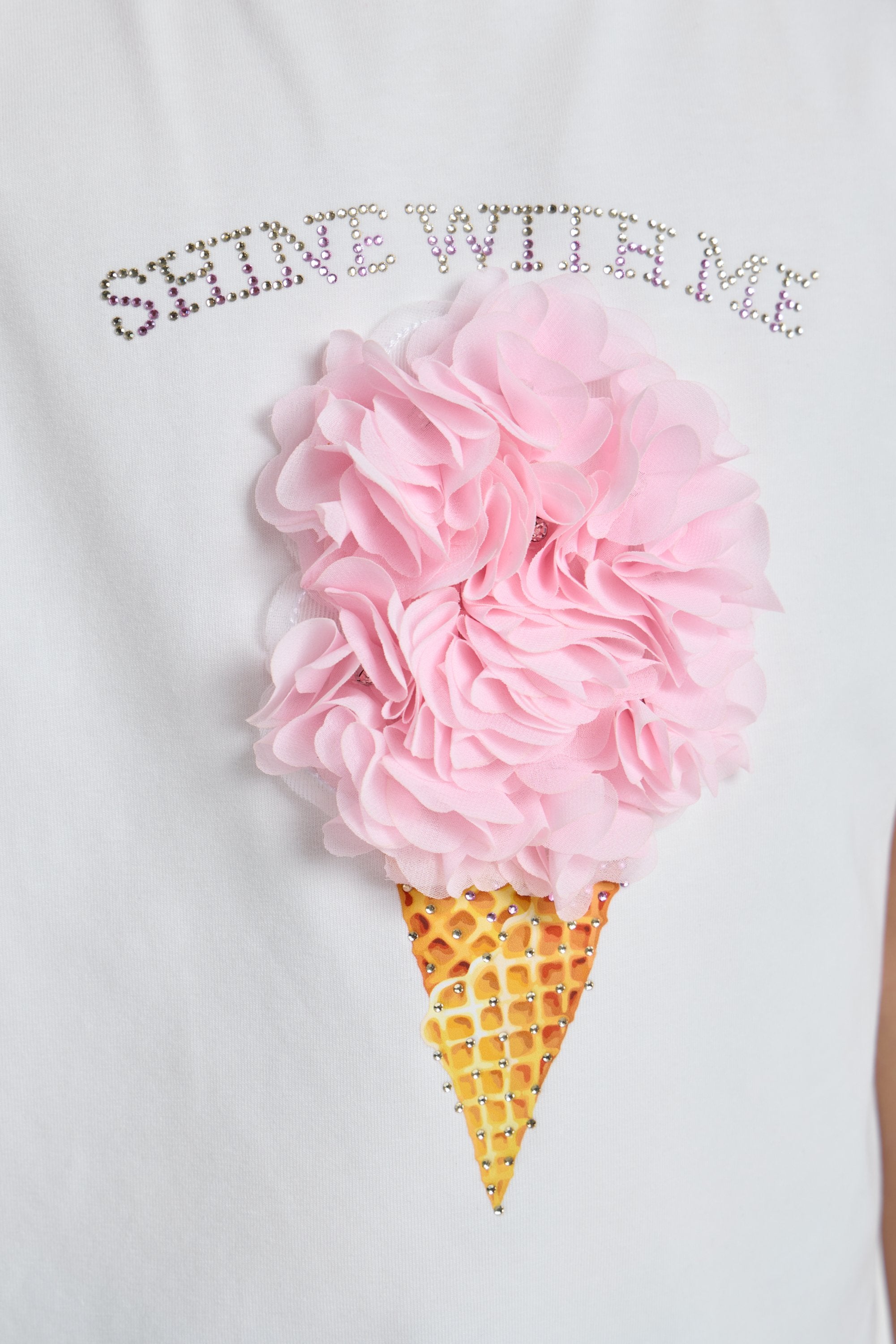 3D Decorated Ice cream T-Shirt