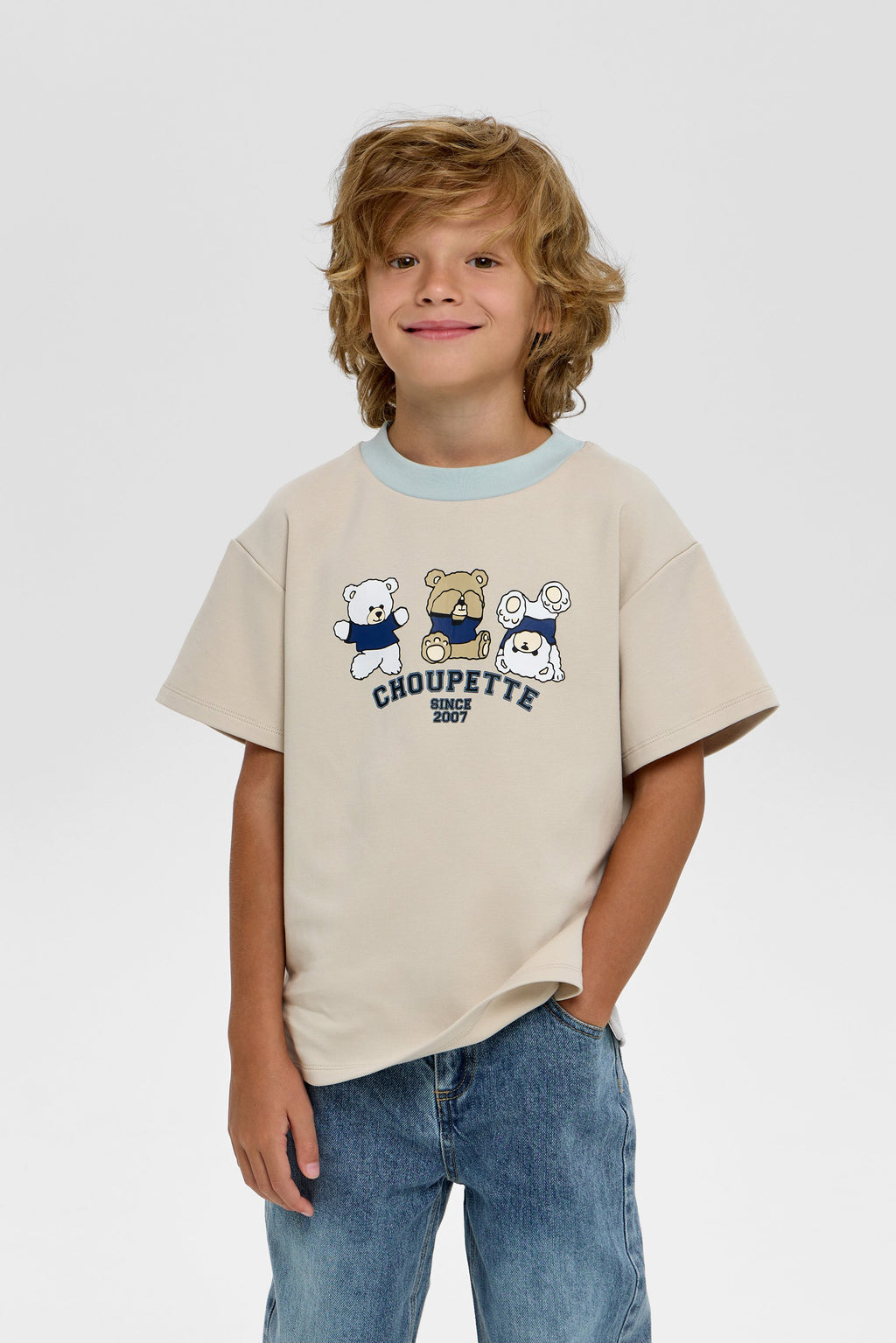 Printed Teddy T-Shirt