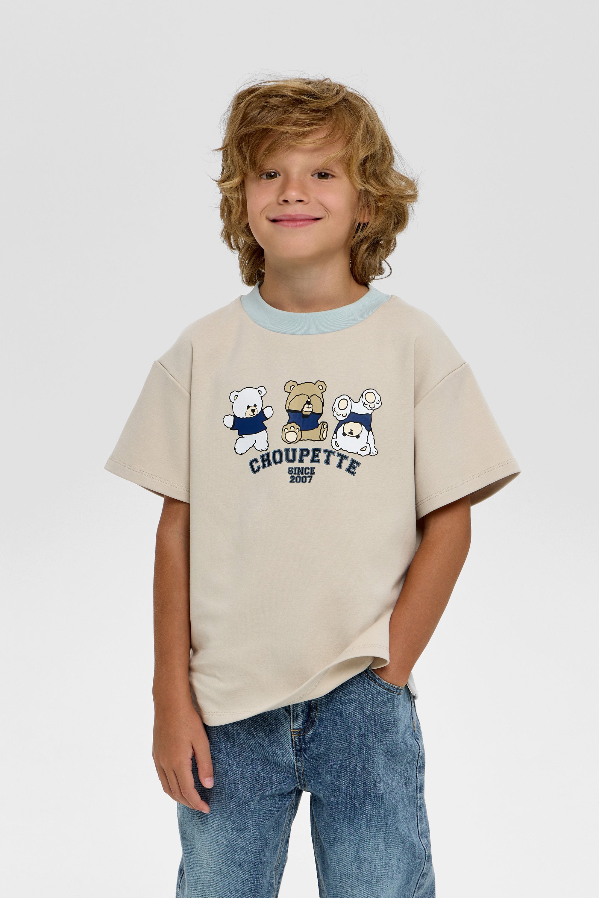 Printed Teddy T-Shirt