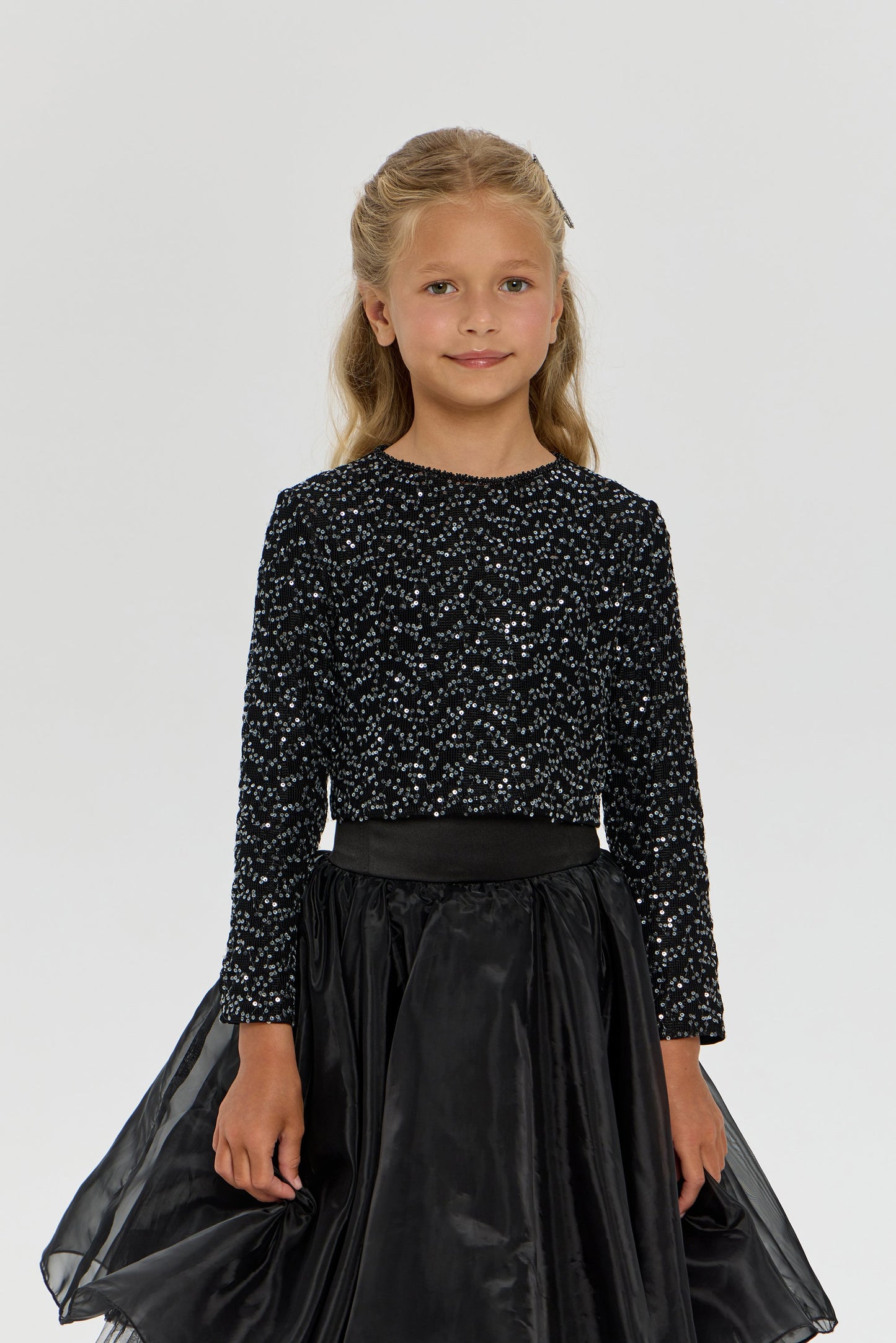 Elegant Blouse and Skirt Set