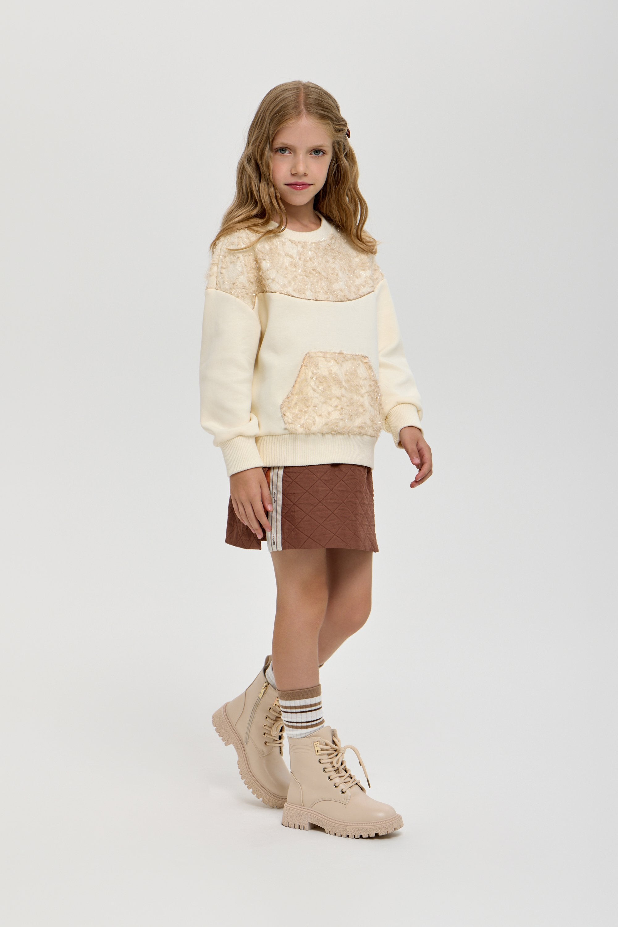 Milky Decorated Sweater