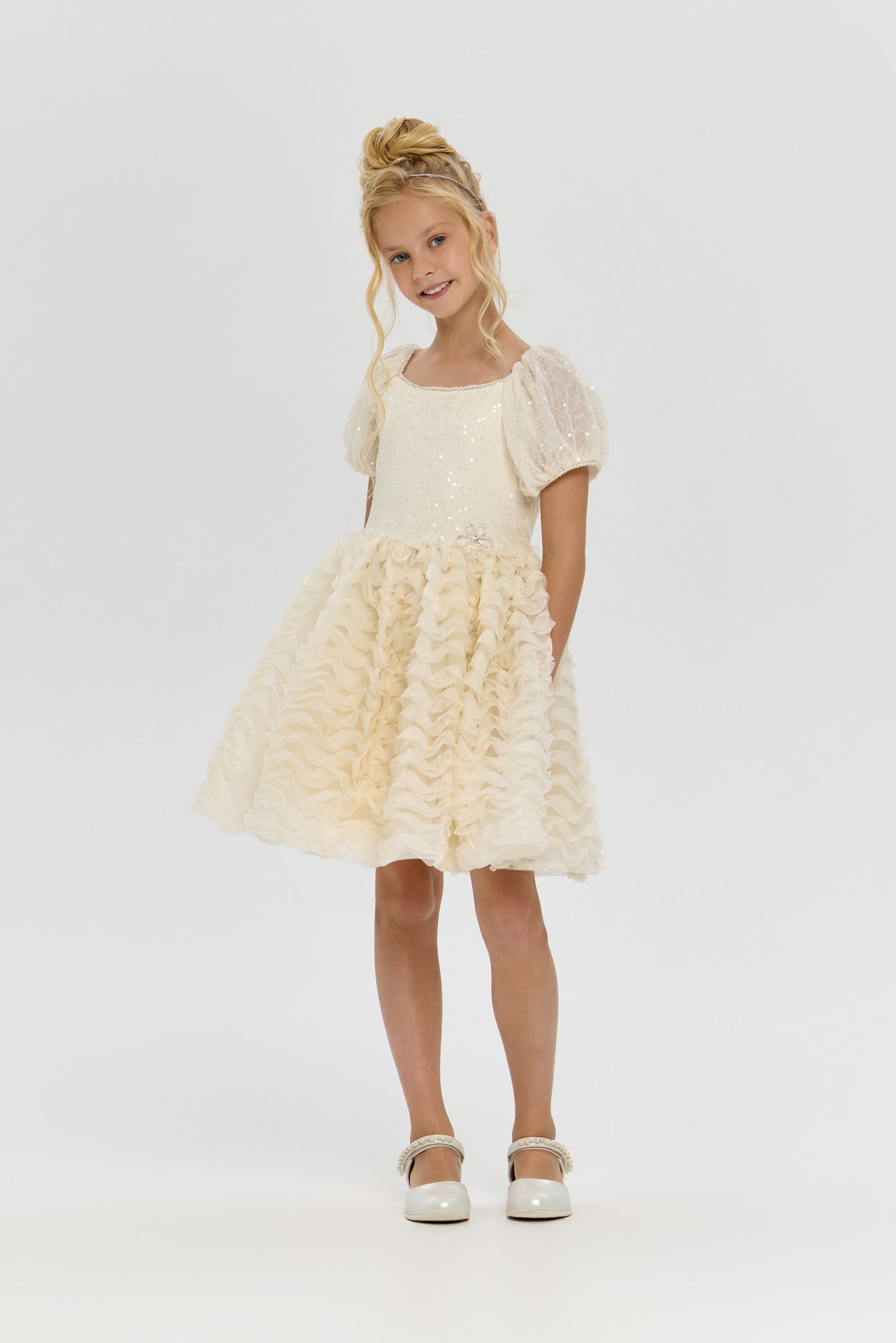 Delicate Flounce Dress