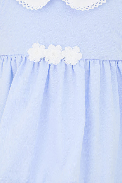 Elegant Cornflower Blue  Dress