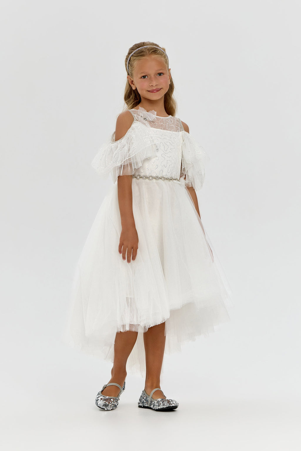 Elegant Snow White Dress