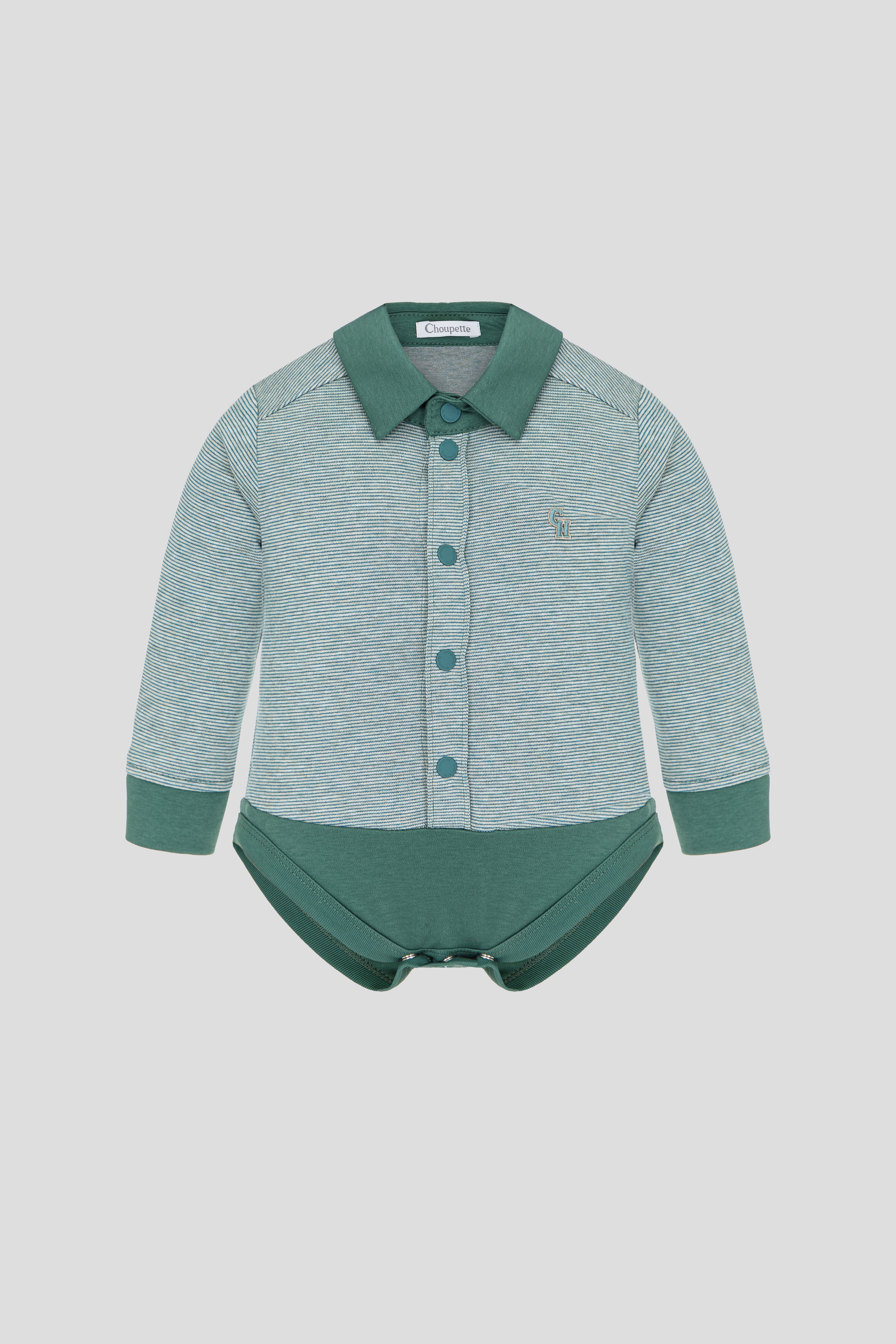 Classic Green Shirt-Bodysuit