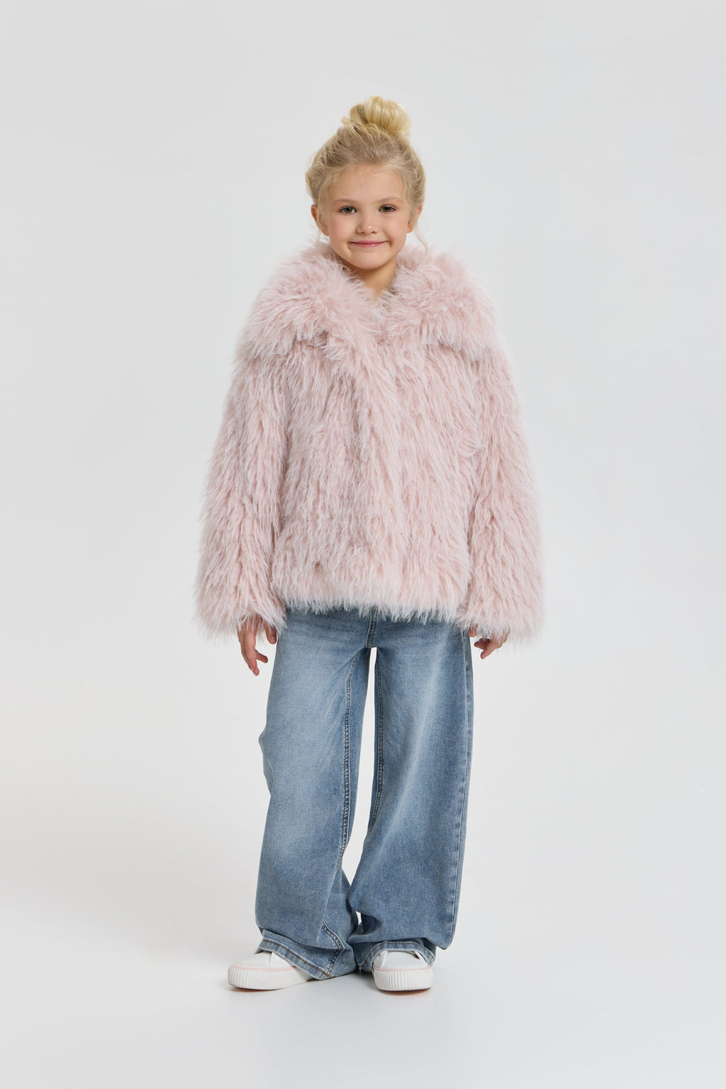 Pink Faux fur Jacket