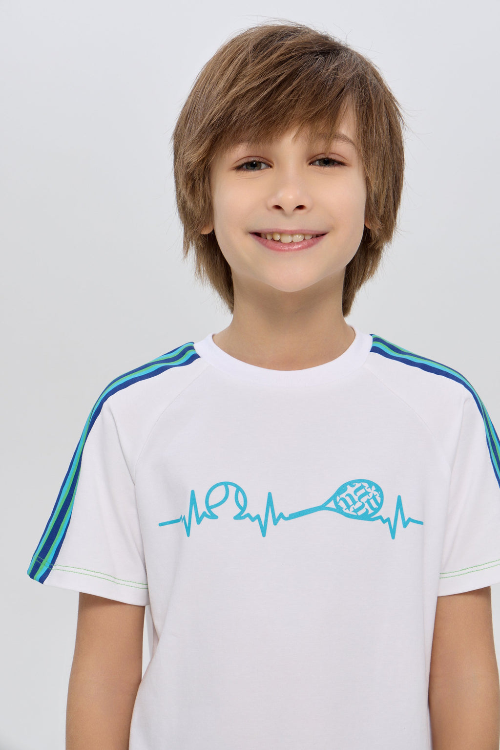 White Sports T-shirt